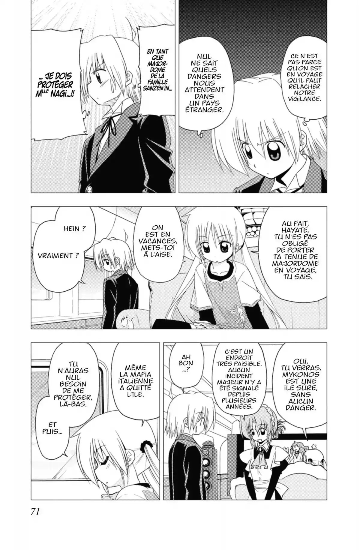 Hayate the Combat Butler Volume 20 page 70
