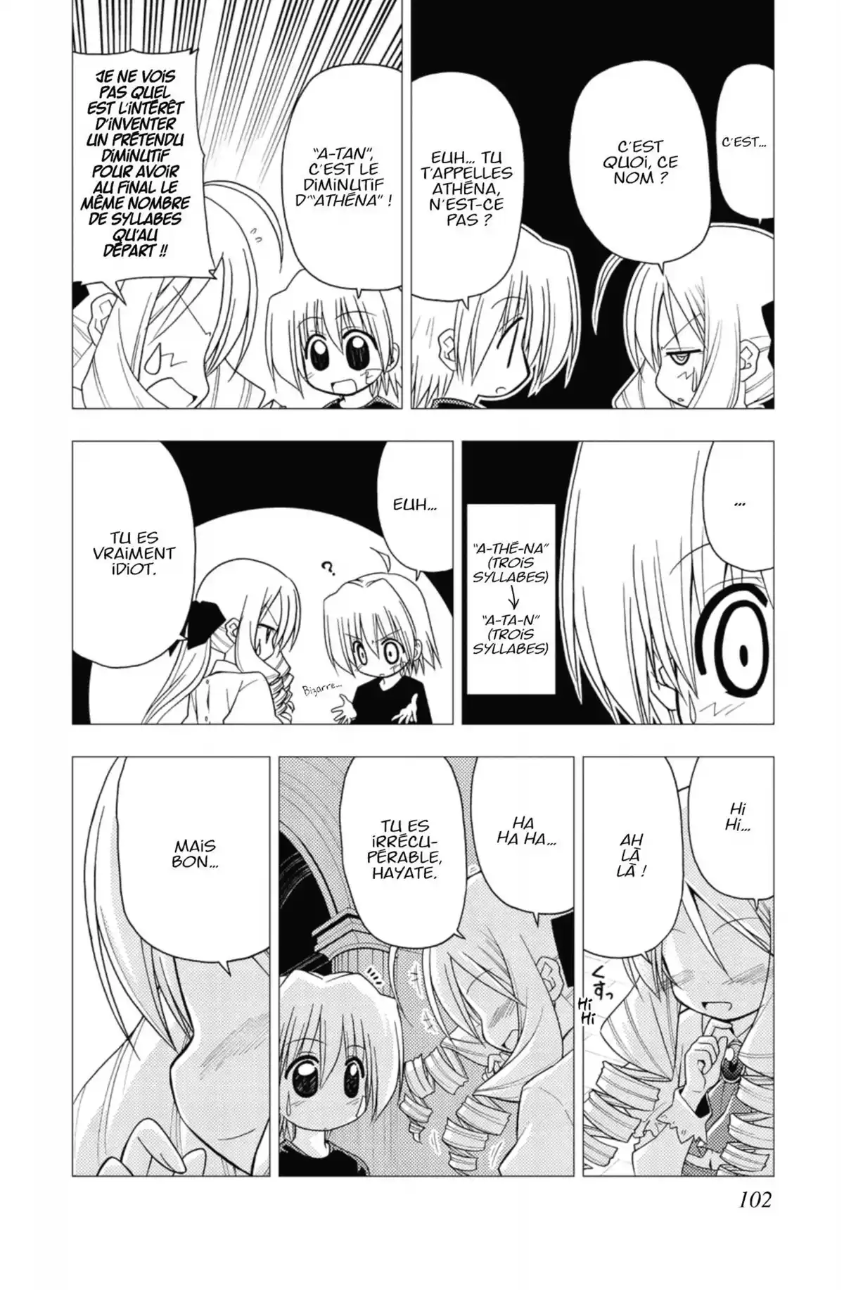 Hayate the Combat Butler Volume 17 page 100