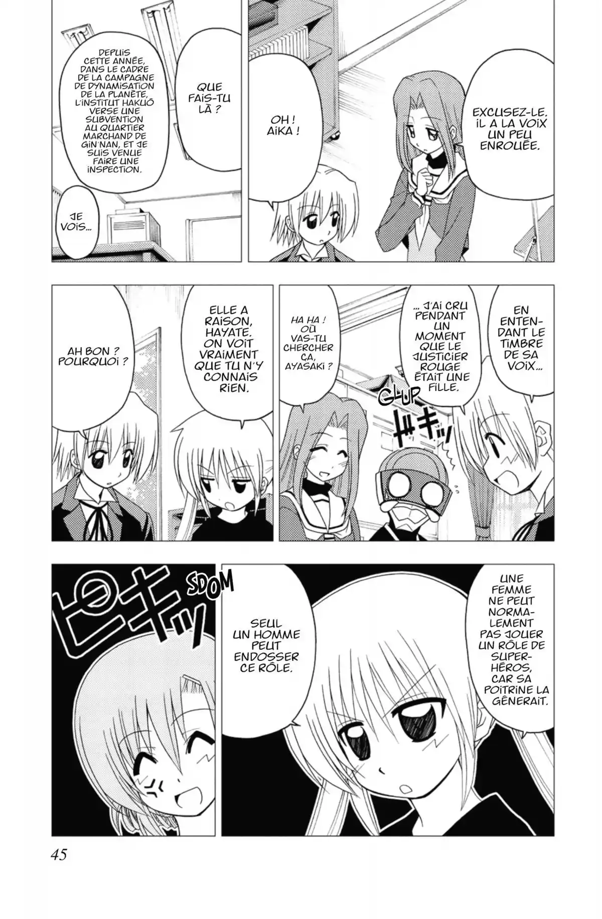 Hayate the Combat Butler Volume 17 page 43