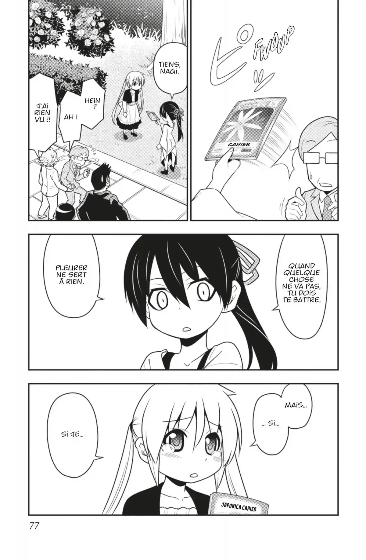 Hayate the Combat Butler Volume 49 page 76