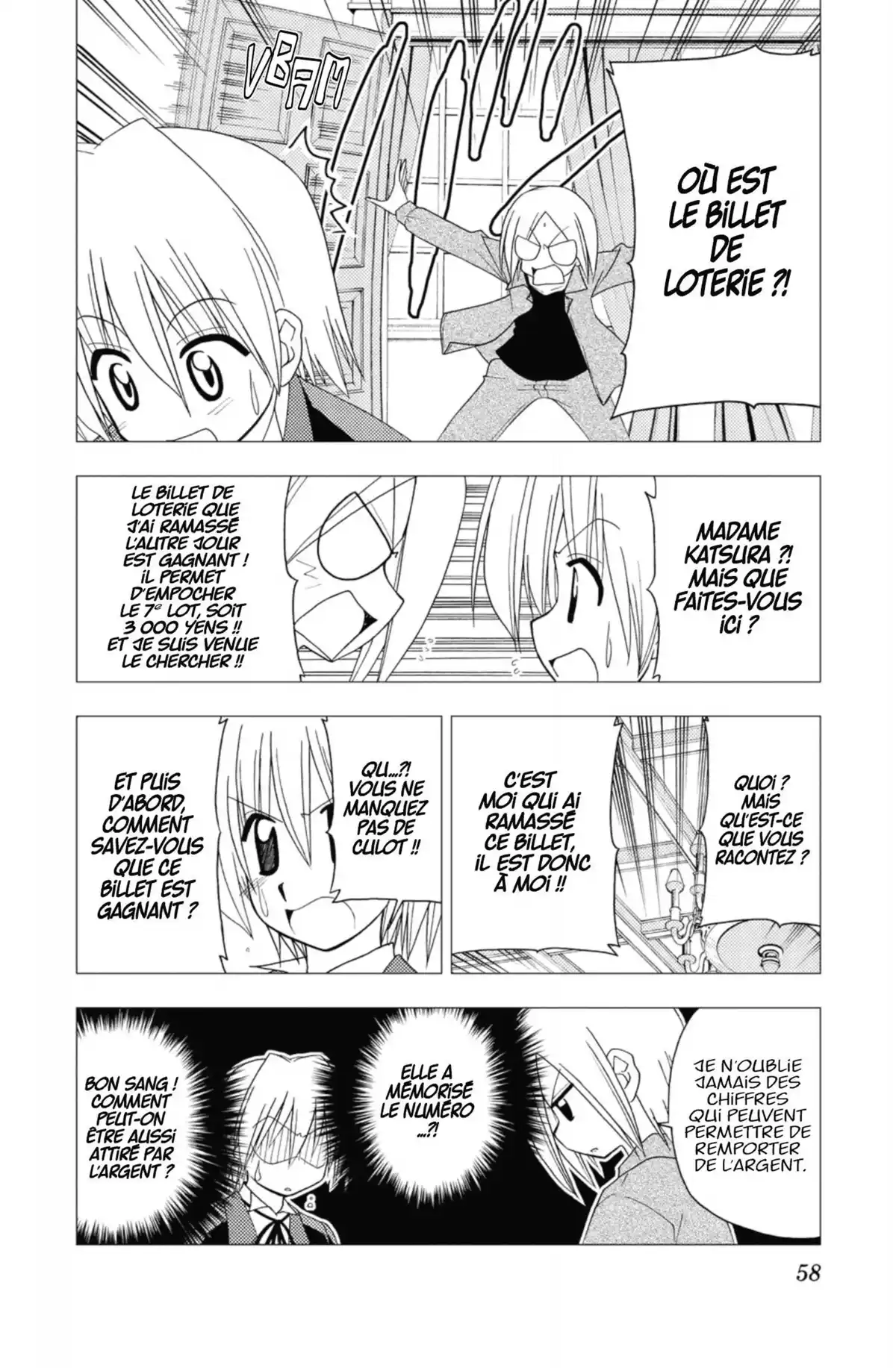 Hayate the Combat Butler Volume 13 page 57