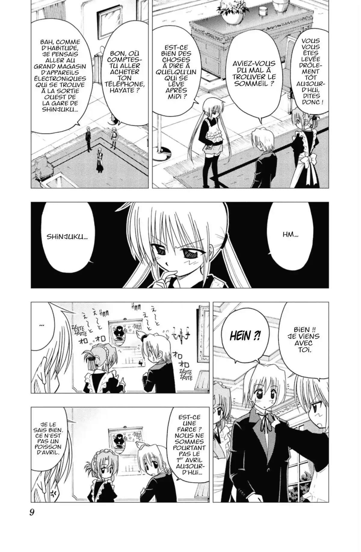 Hayate the Combat Butler Volume 13 page 8