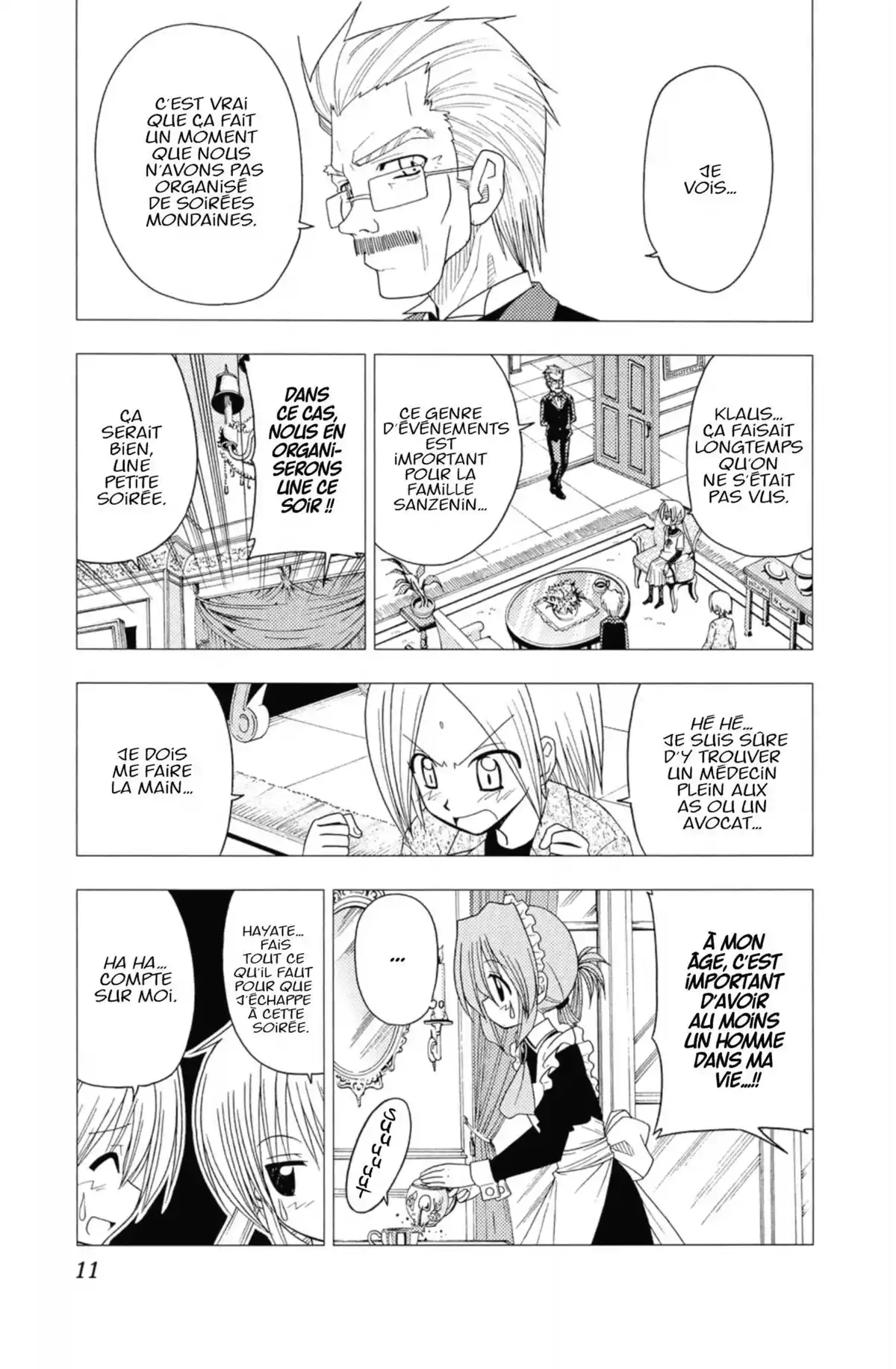 Hayate the Combat Butler Volume 9 page 10