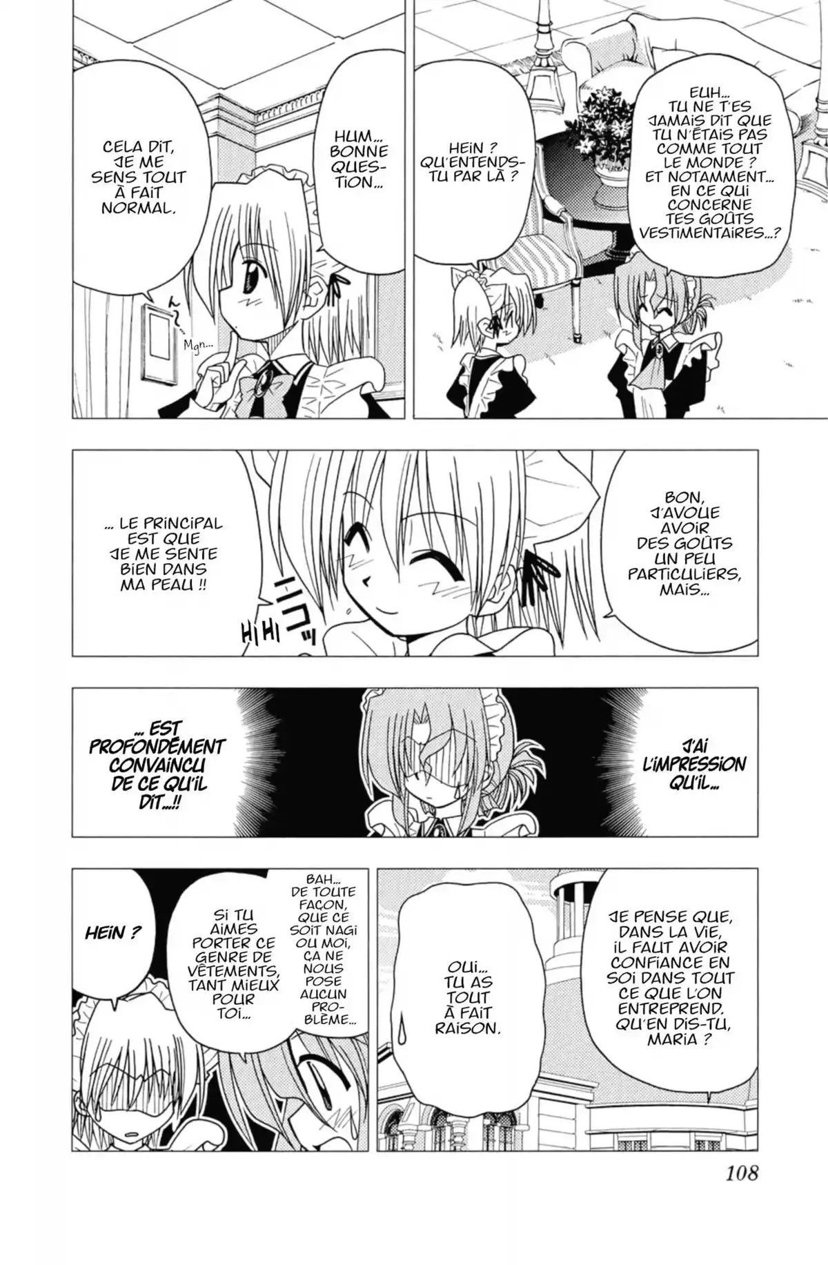 Hayate the Combat Butler Volume 9 page 107