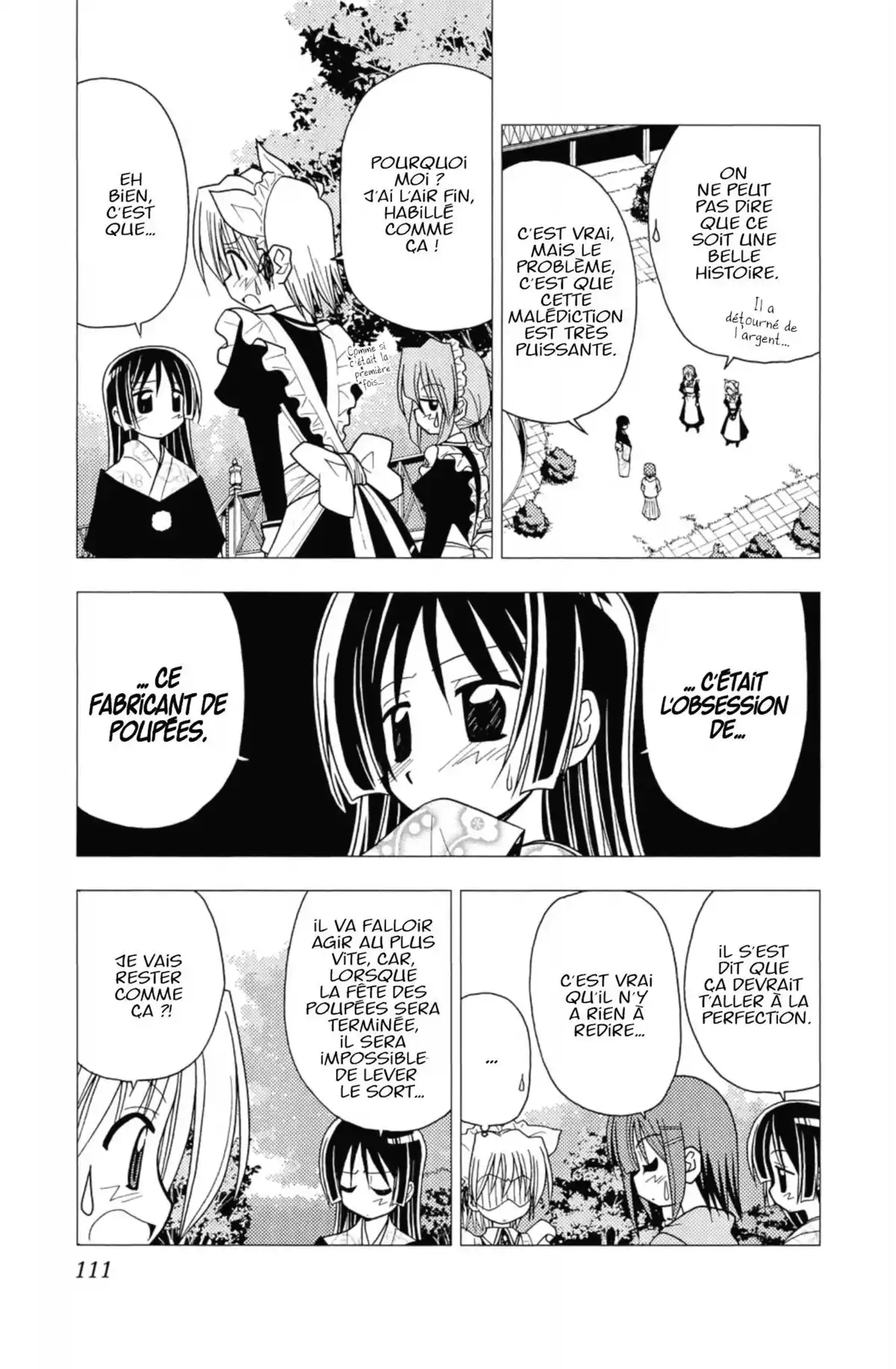 Hayate the Combat Butler Volume 9 page 110