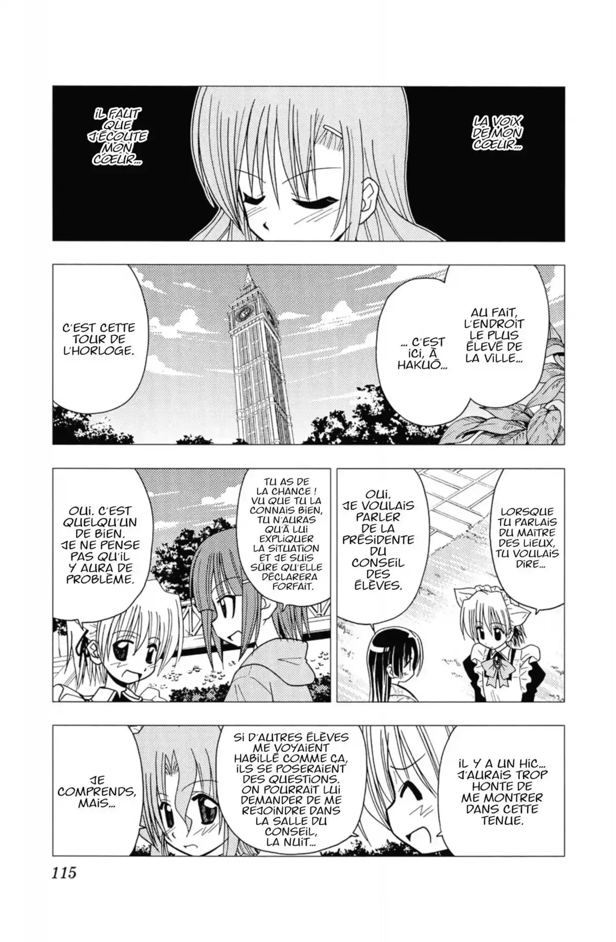 Hayate the Combat Butler Volume 9 page 114