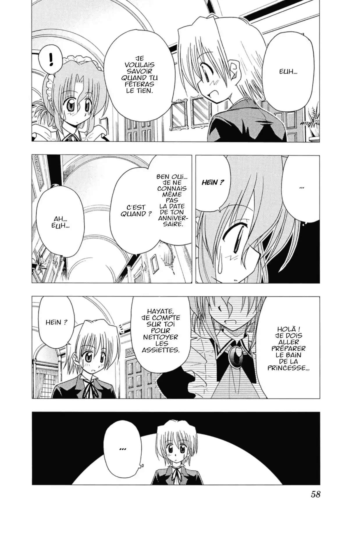 Hayate the Combat Butler Volume 9 page 57