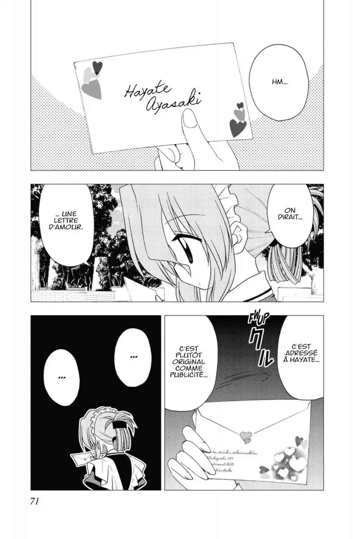 Hayate the Combat Butler Volume 18 page 70