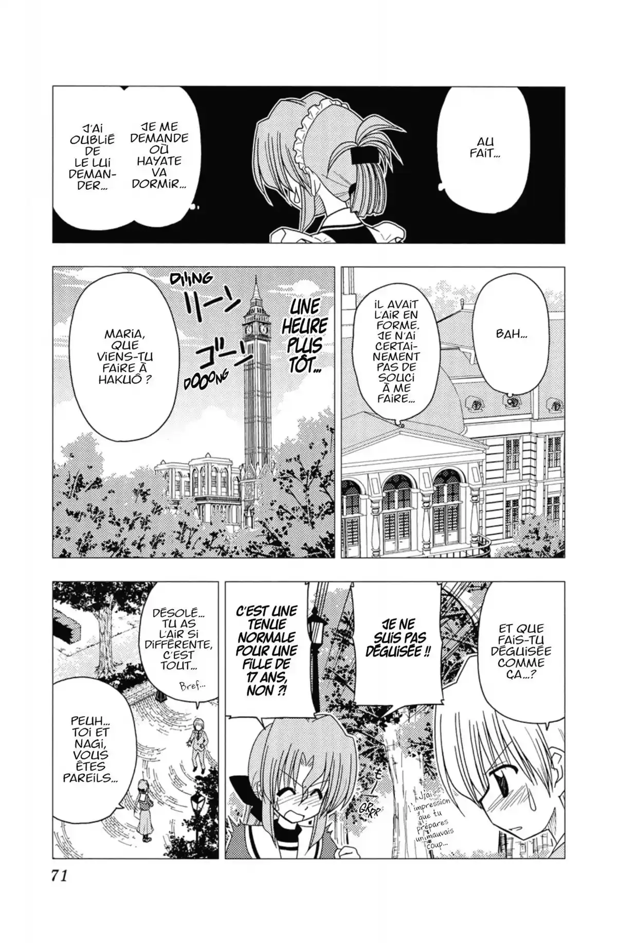 Hayate the Combat Butler Volume 8 page 70