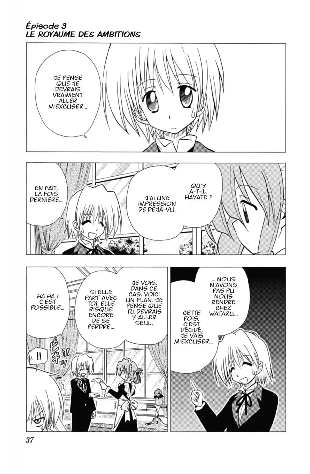 Hayate the Combat Butler Volume 3 page 36