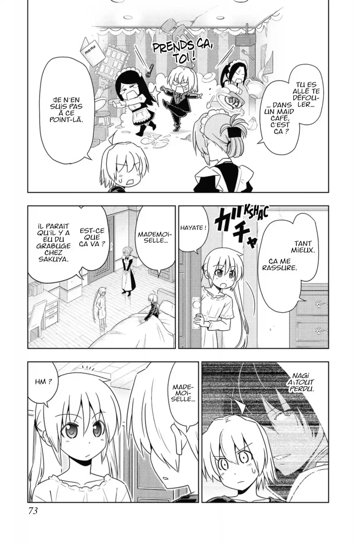 Hayate the Combat Butler Volume 51 page 72