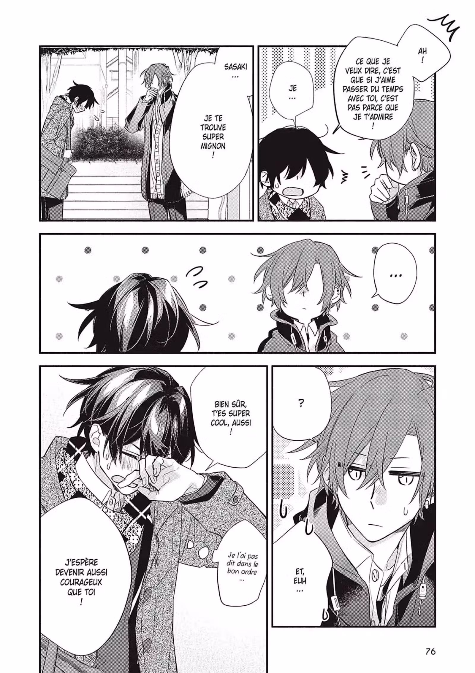 Sasaki et Miyano Volume 6 page 75