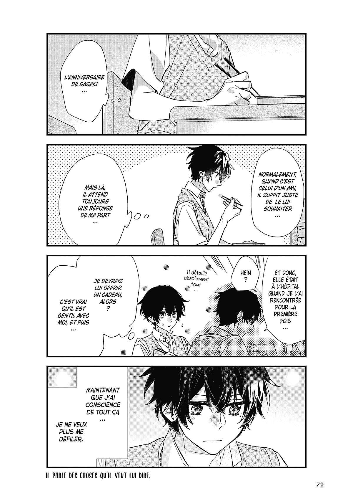 Sasaki et Miyano Volume 3 page 73
