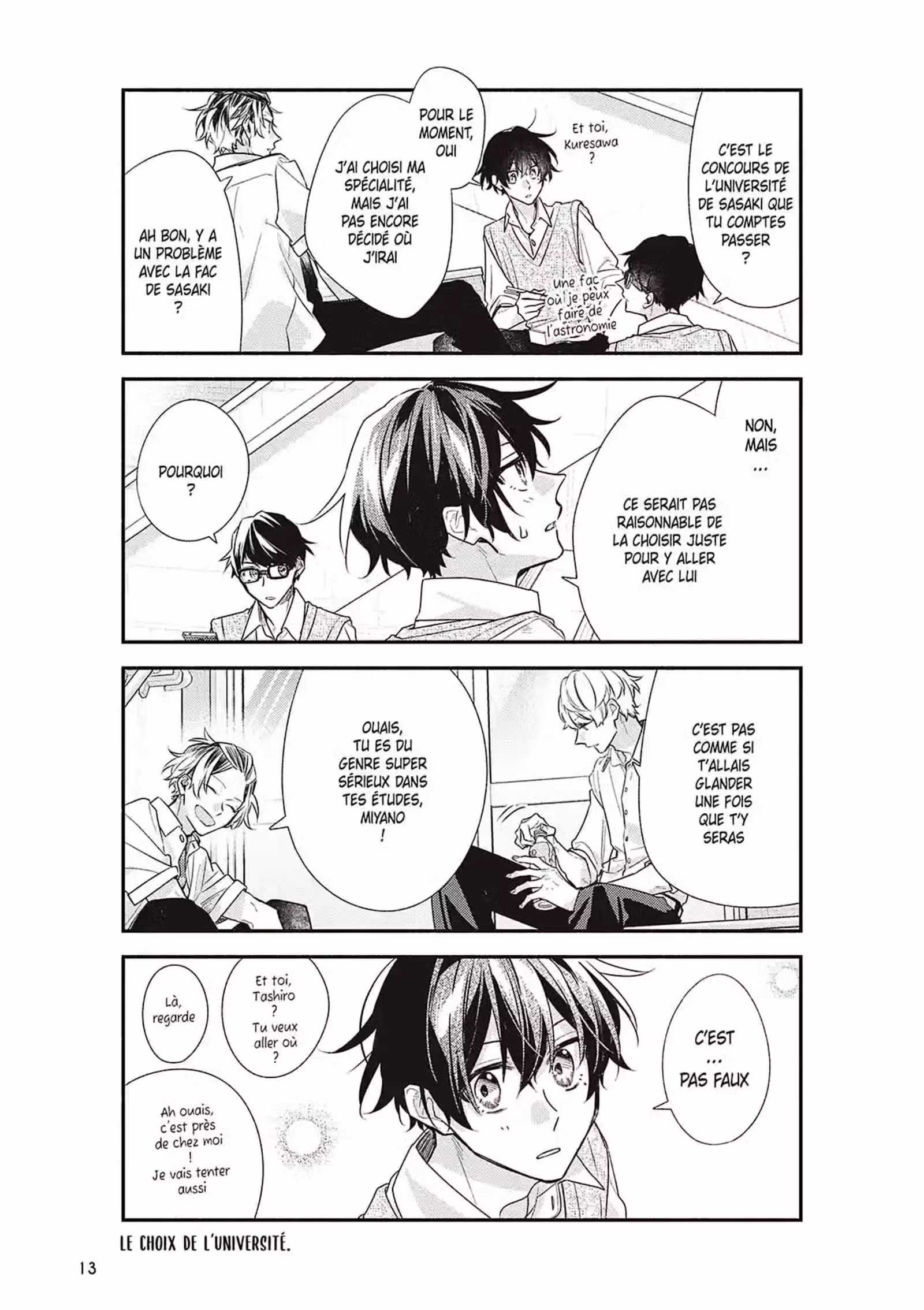 Sasaki et Miyano Volume 9 page 12