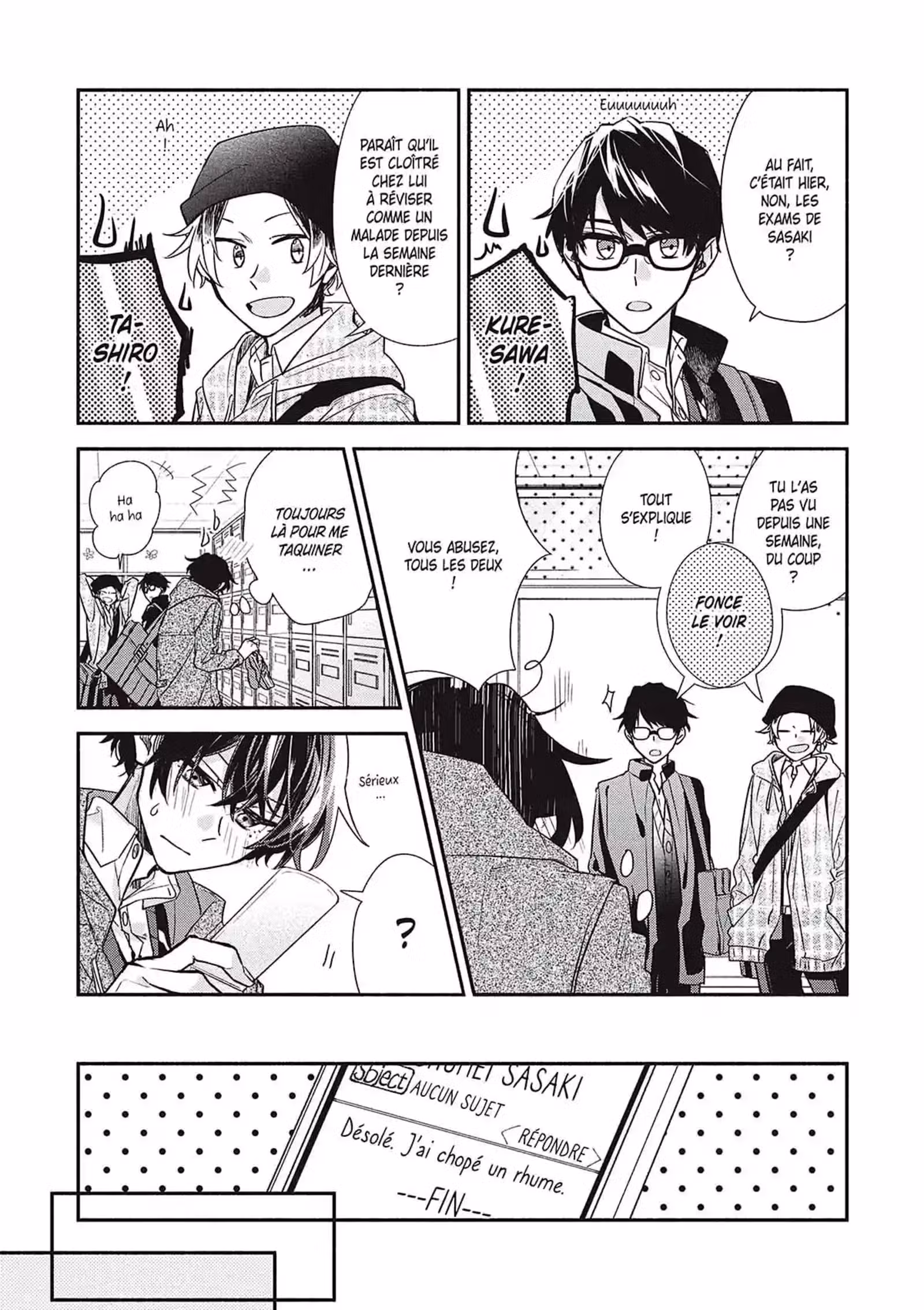 Sasaki et Miyano Volume 7 page 16