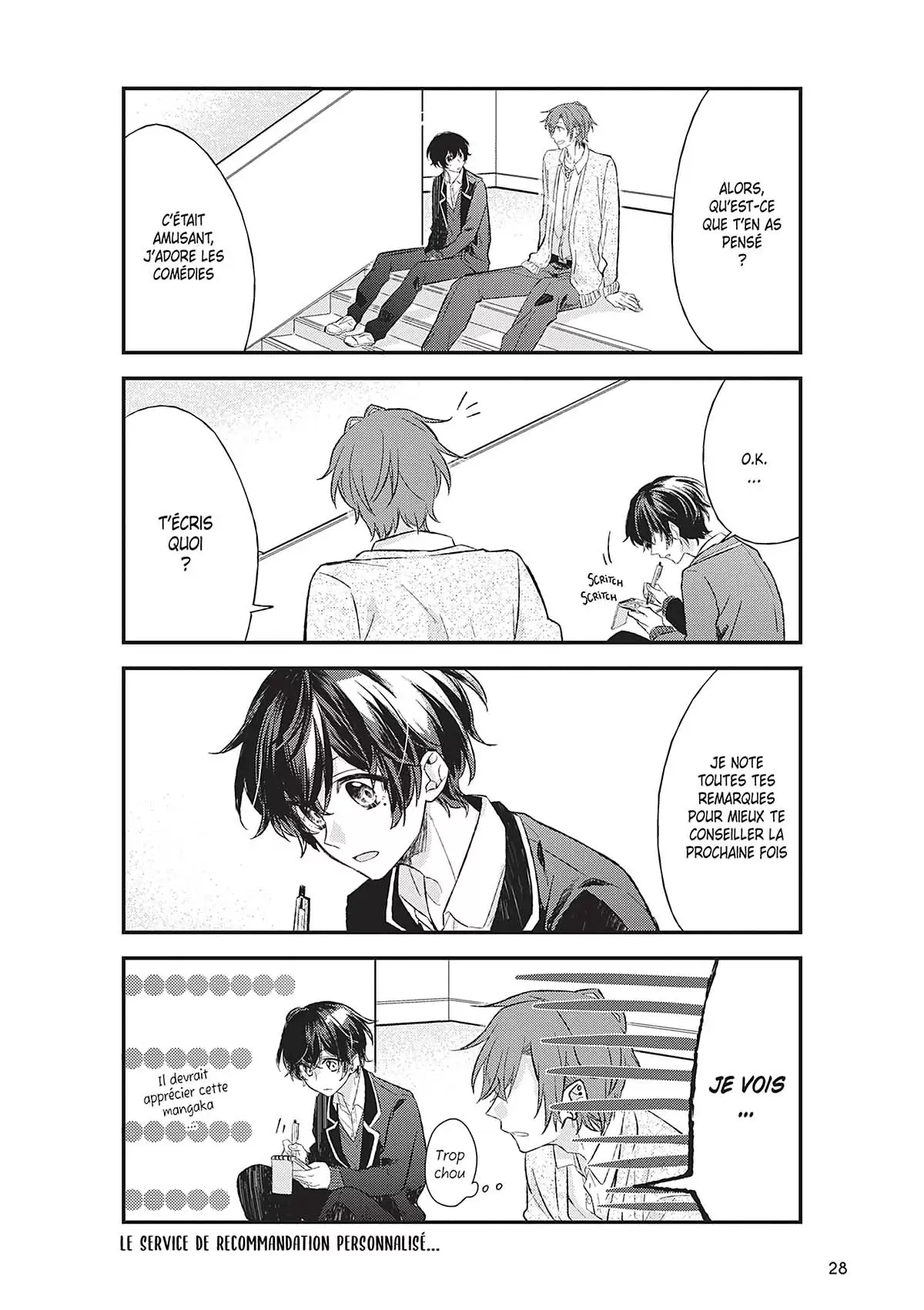 Sasaki et Miyano Volume 1 page 29