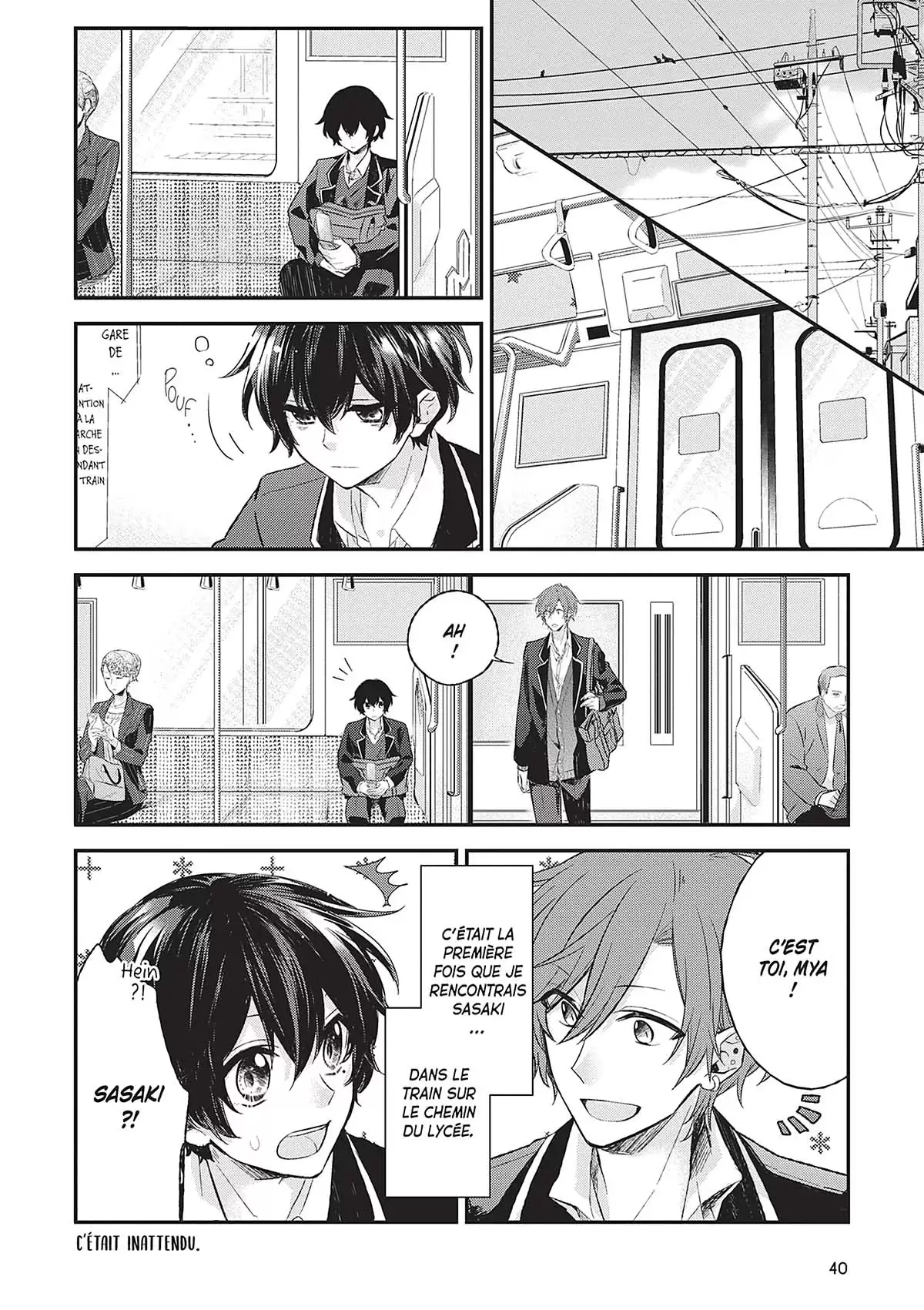 Sasaki et Miyano Volume 1 page 41