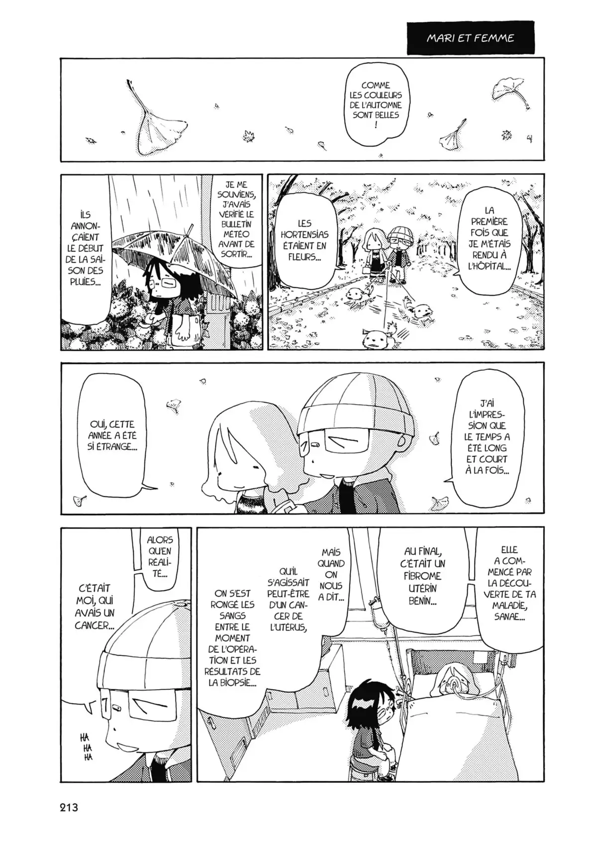 Mon cancer couillon Volume 1 page 214