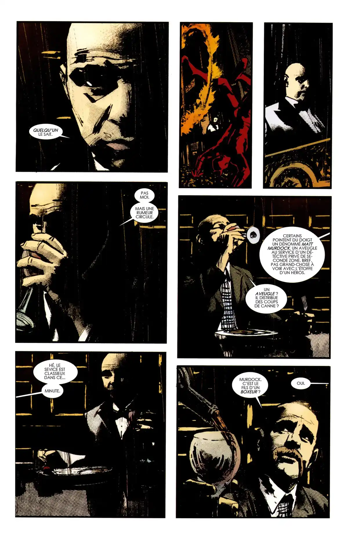 Daredevil Noir : Poker Menteur Volume 1 page 23