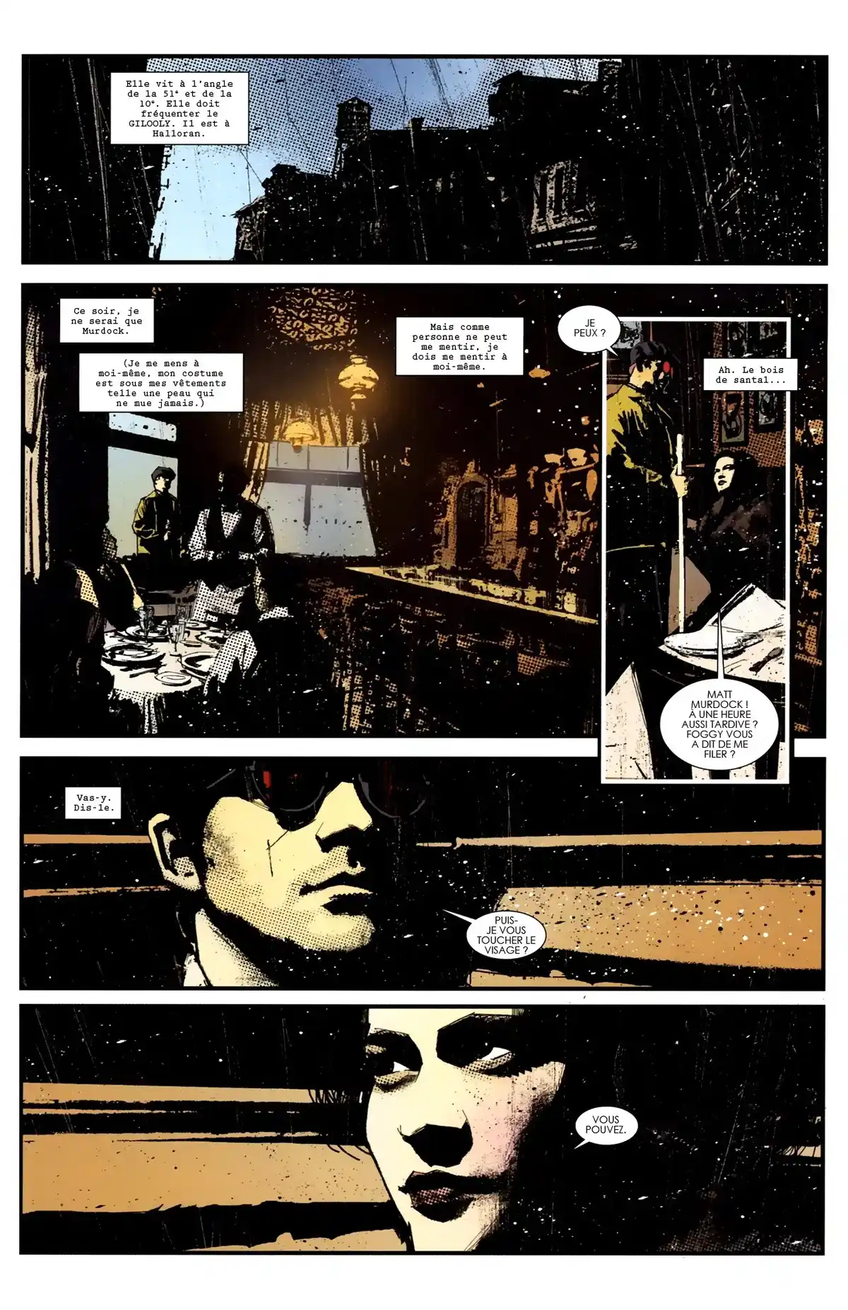 Daredevil Noir : Poker Menteur Volume 1 page 36