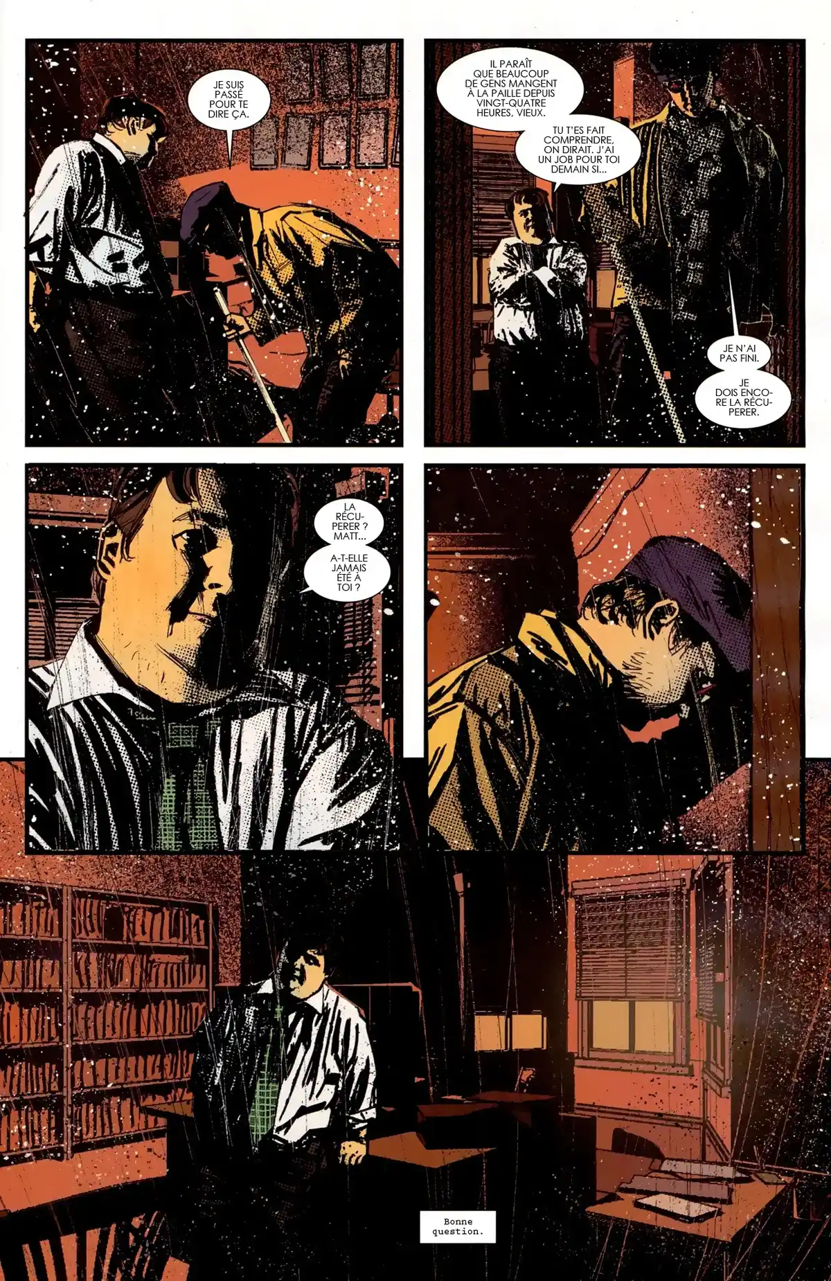 Daredevil Noir : Poker Menteur Volume 1 page 62