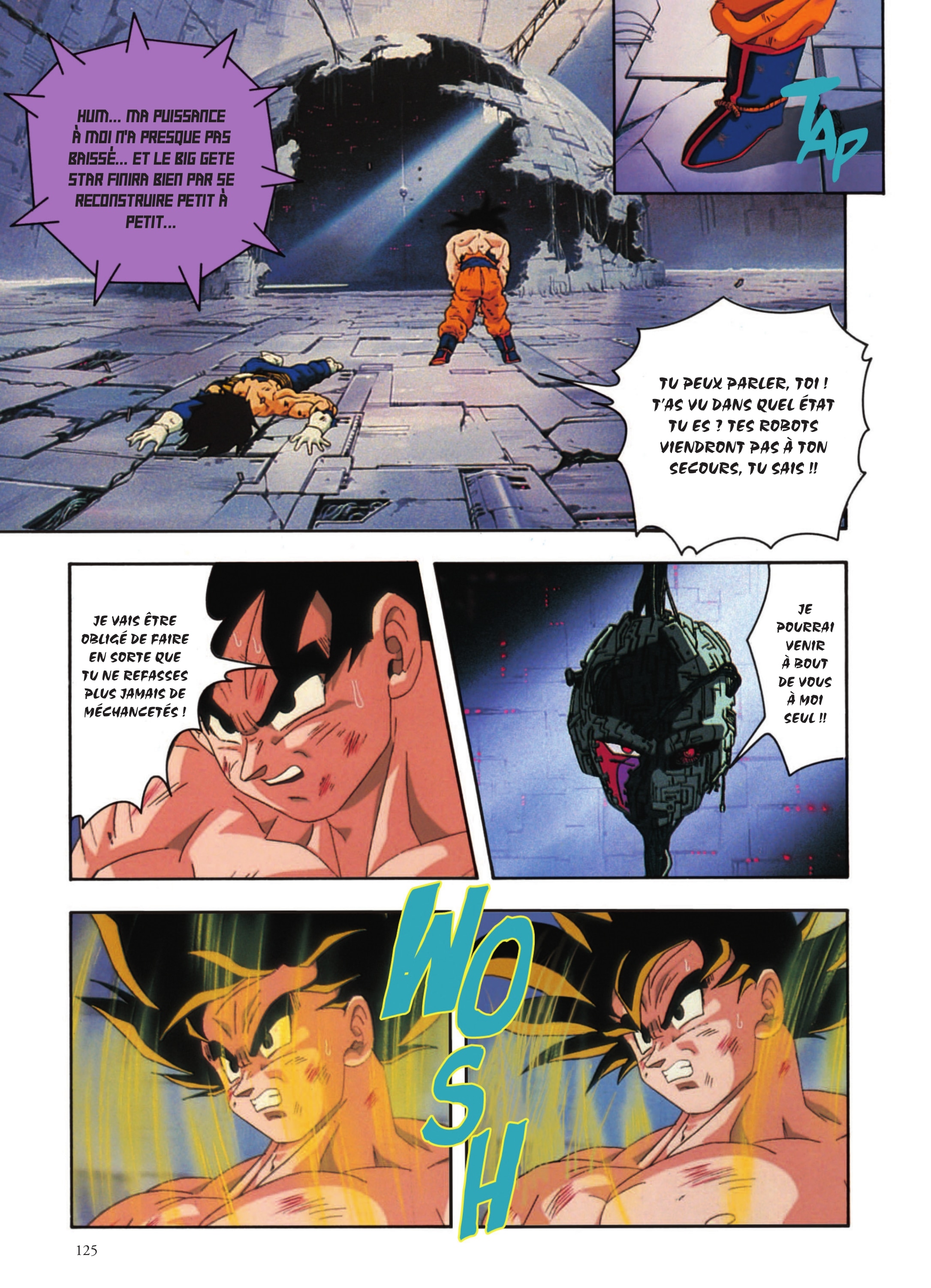 Dragon Ball Z – Les Films 6. 100 000 guerriers de métal page 124
