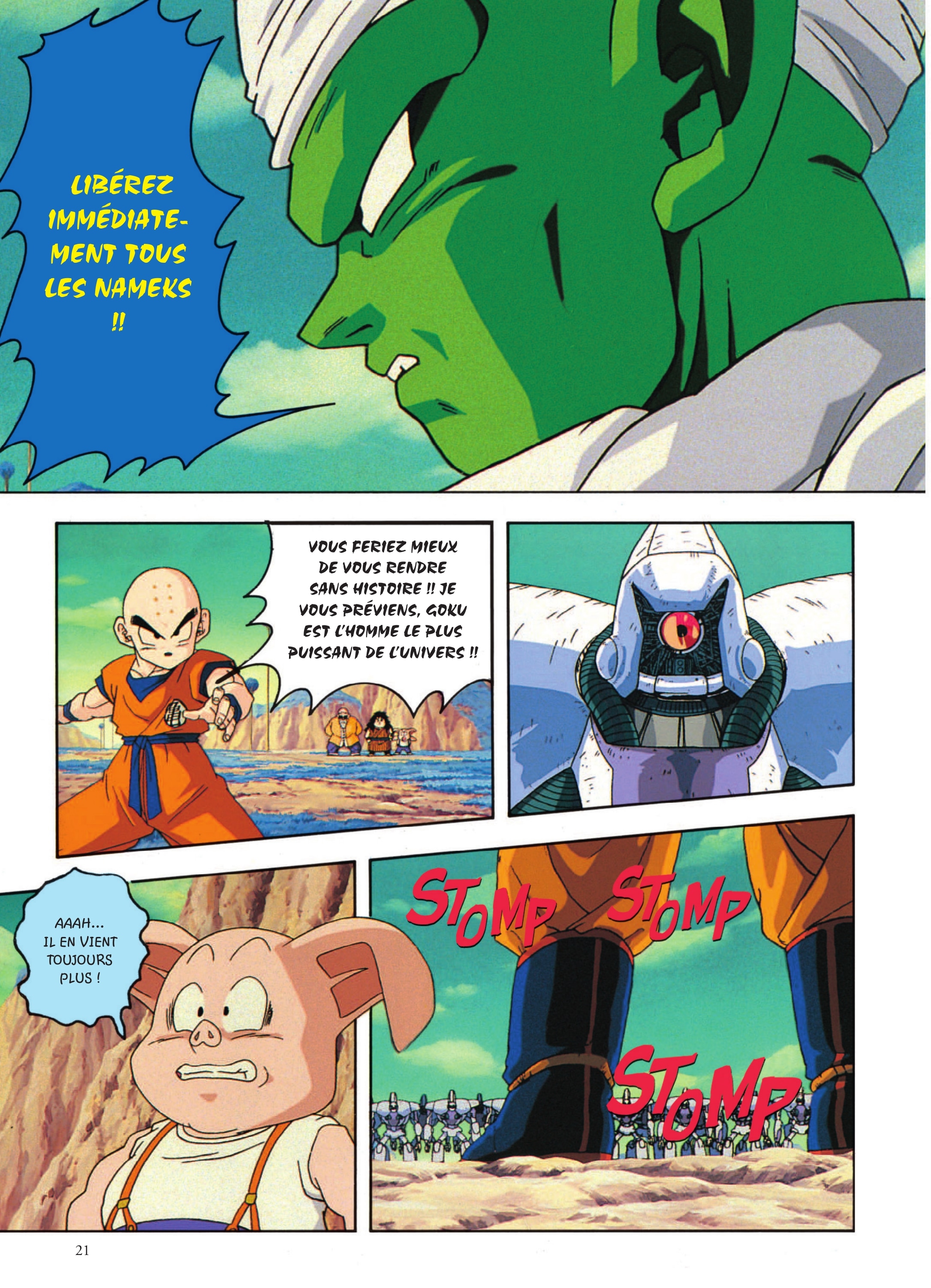 Dragon Ball Z – Les Films 6. 100 000 guerriers de métal page 20