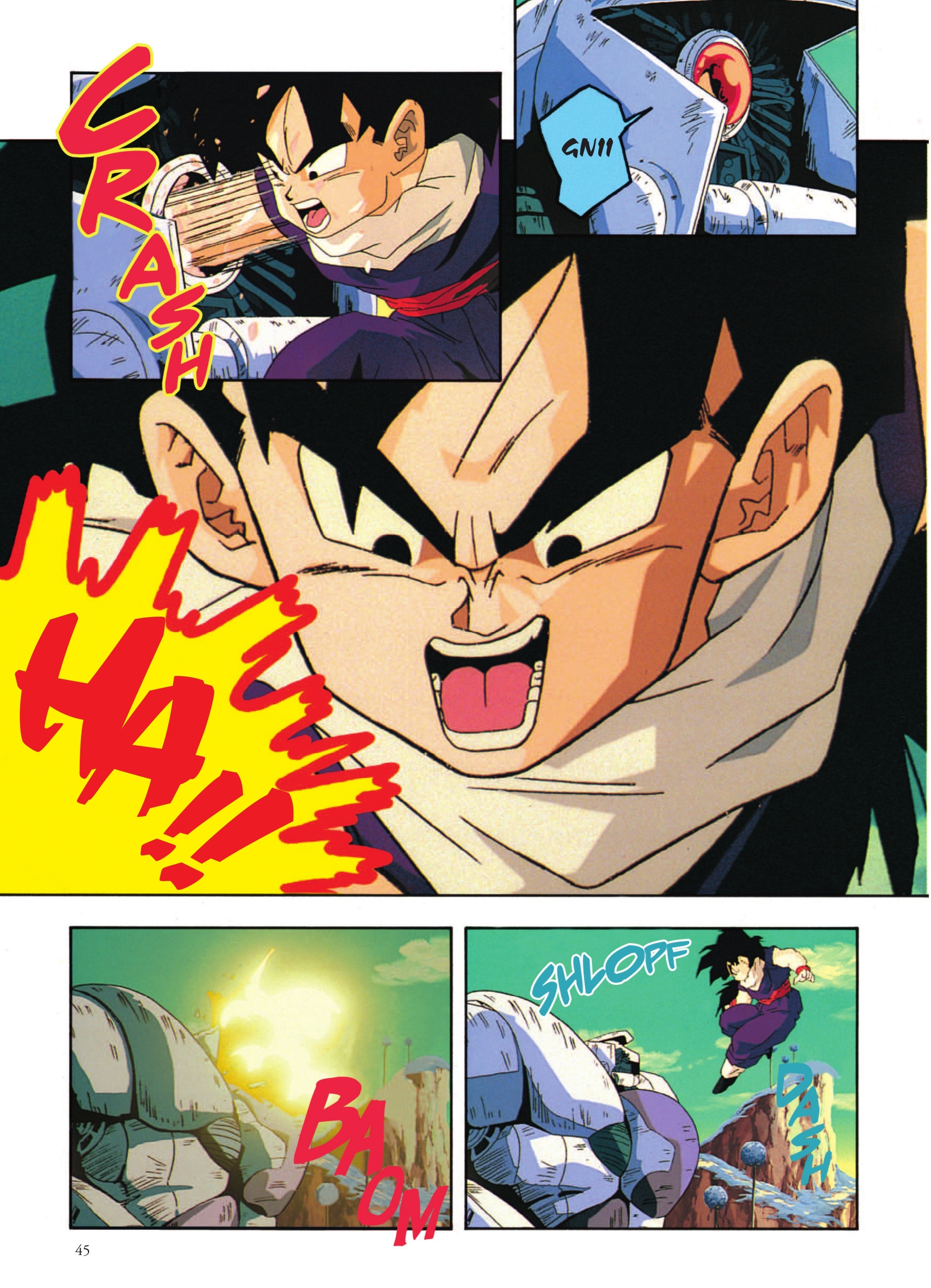 Dragon Ball Z – Les Films 6. 100 000 guerriers de métal page 44