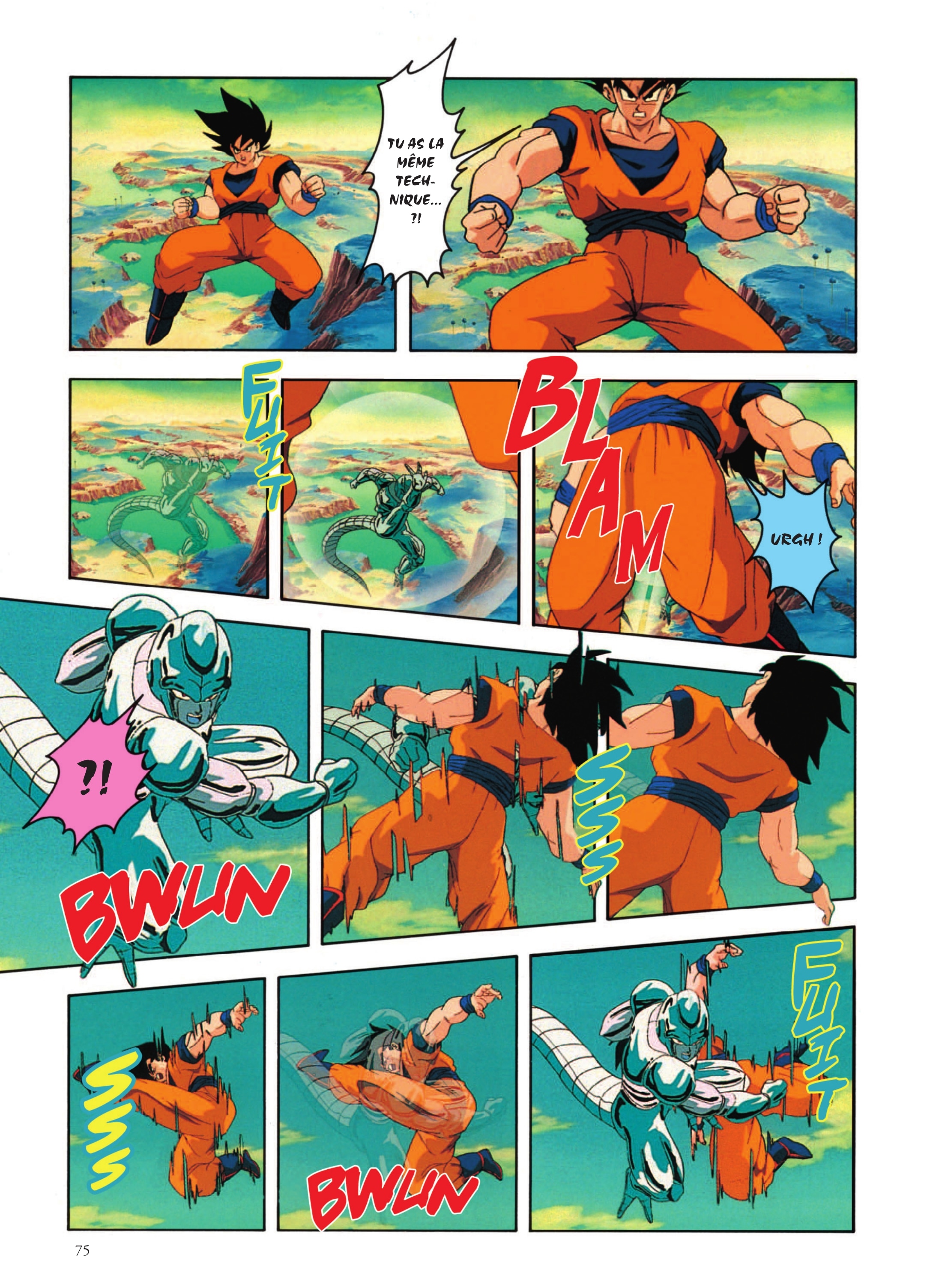 Dragon Ball Z – Les Films 6. 100 000 guerriers de métal page 74