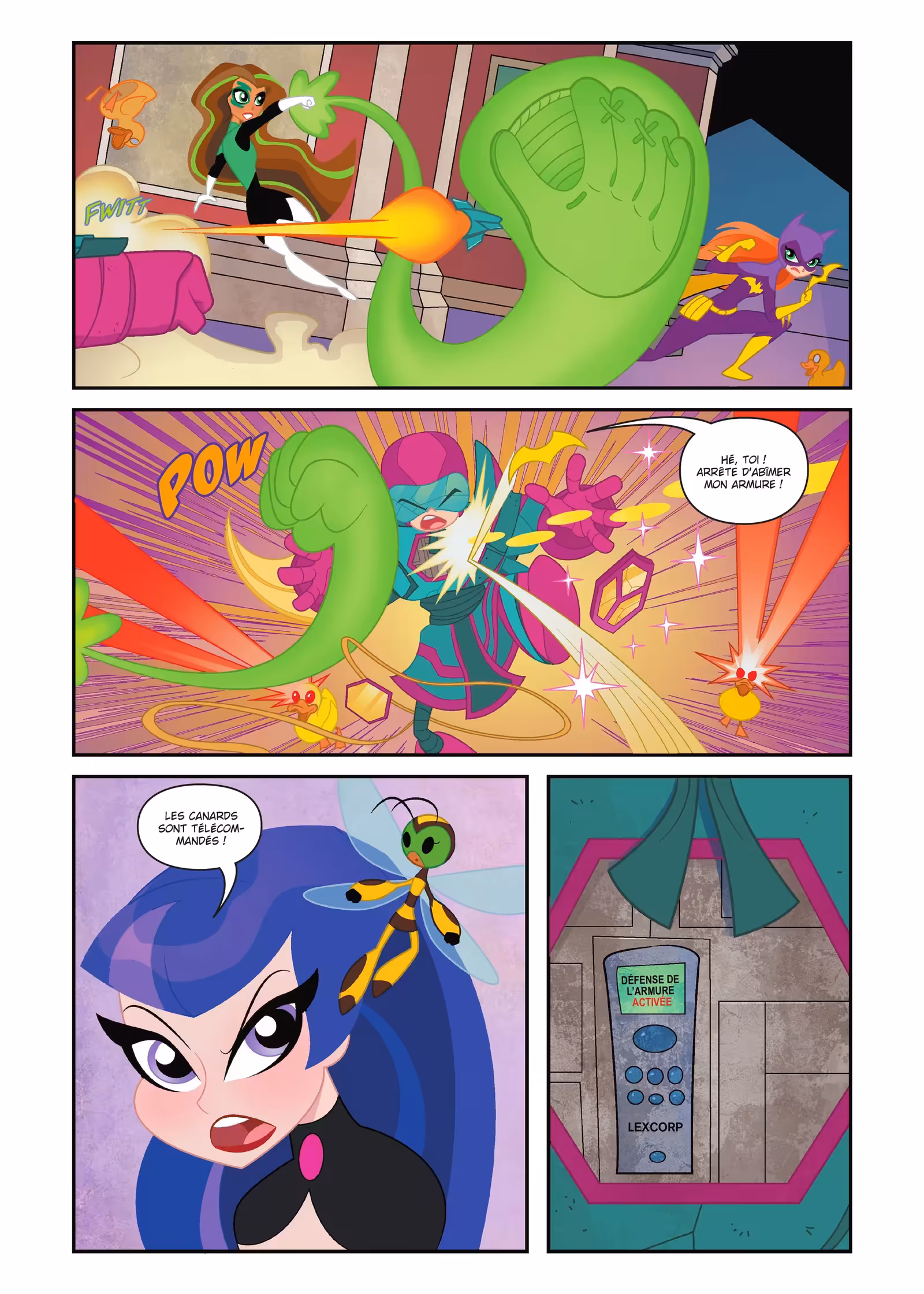 DC Super Hero Girls : Bienvenue à Metropolis High Volume 1 page 126