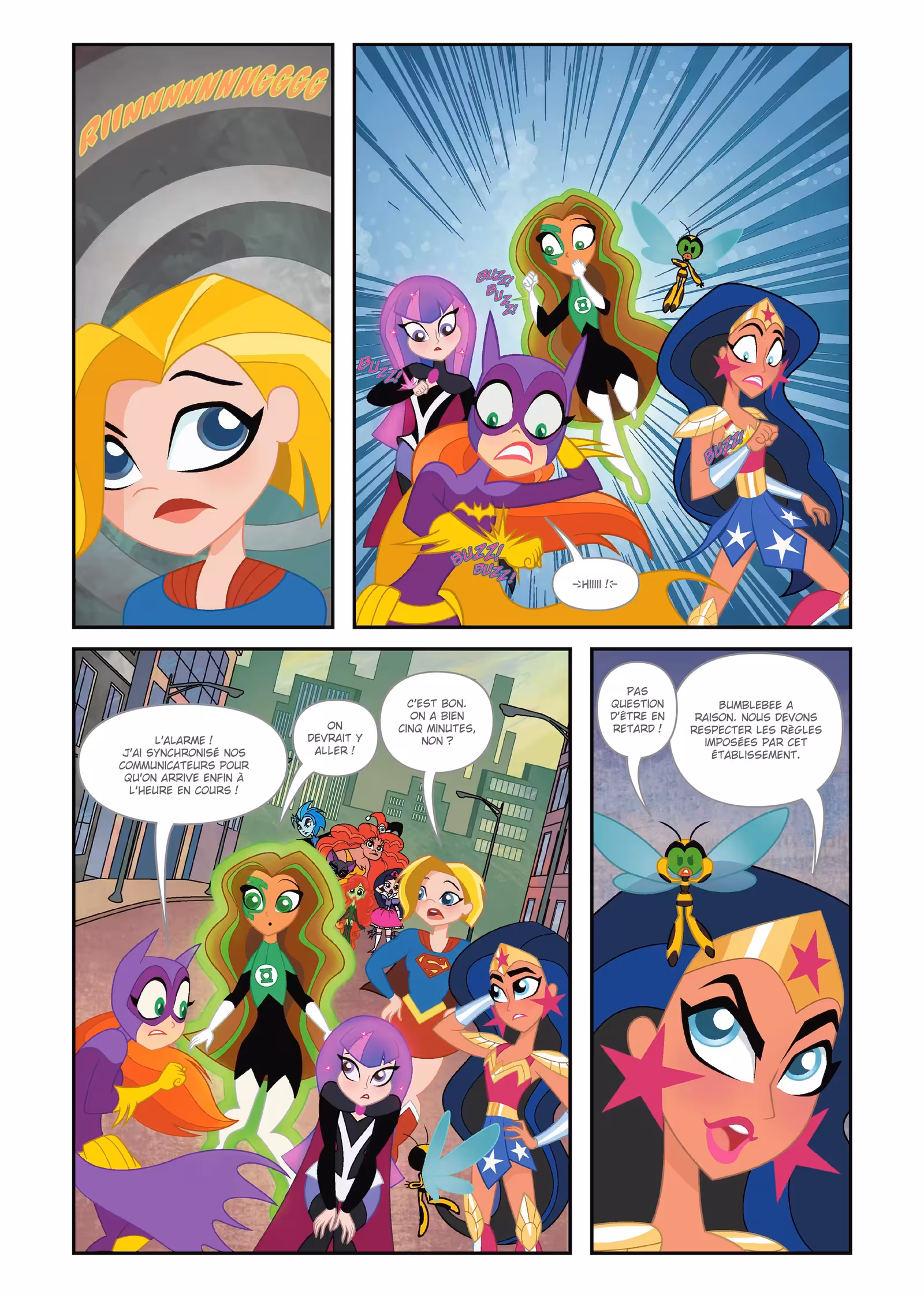 DC Super Hero Girls : Bienvenue à Metropolis High Volume 1 page 16