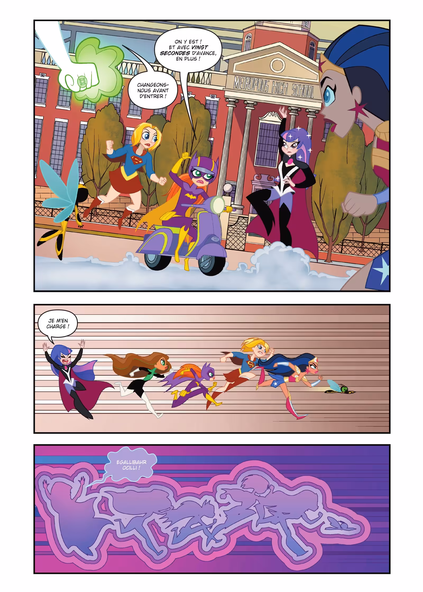 DC Super Hero Girls : Bienvenue à Metropolis High Volume 1 page 19