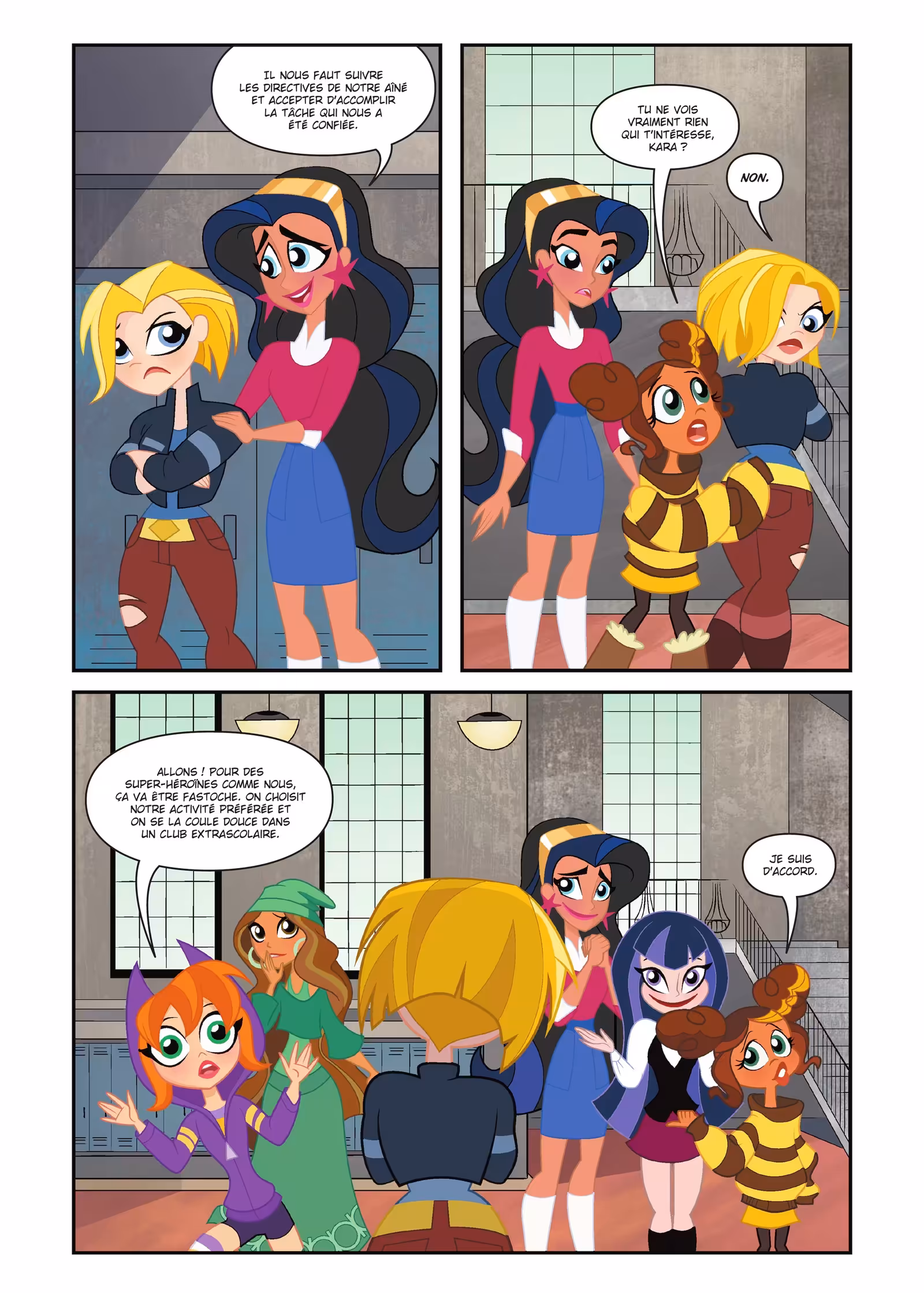 DC Super Hero Girls : Bienvenue à Metropolis High Volume 1 page 29