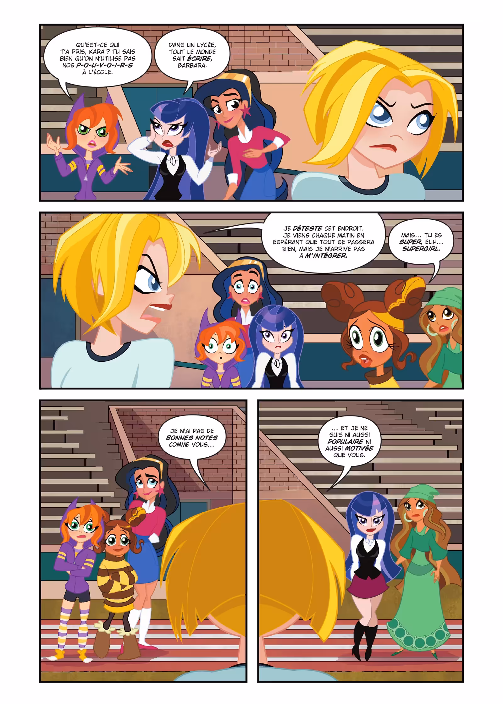 DC Super Hero Girls : Bienvenue à Metropolis High Volume 1 page 48