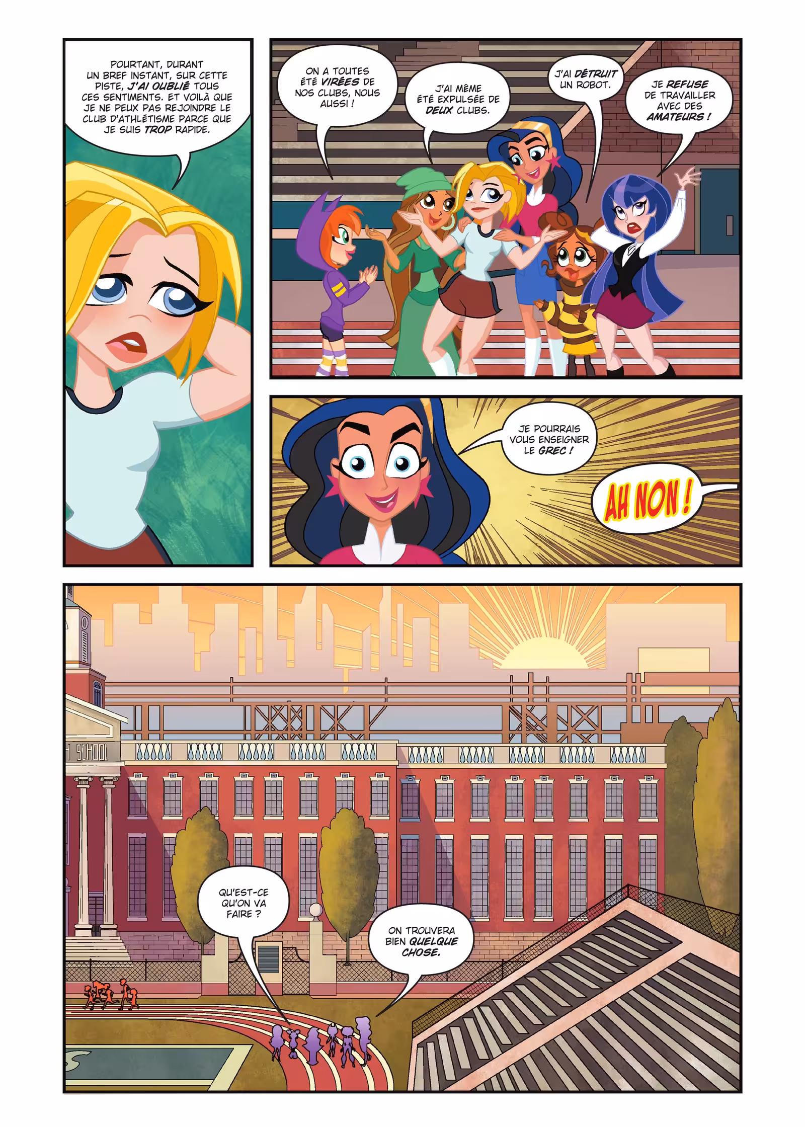 DC Super Hero Girls : Bienvenue à Metropolis High Volume 1 page 49