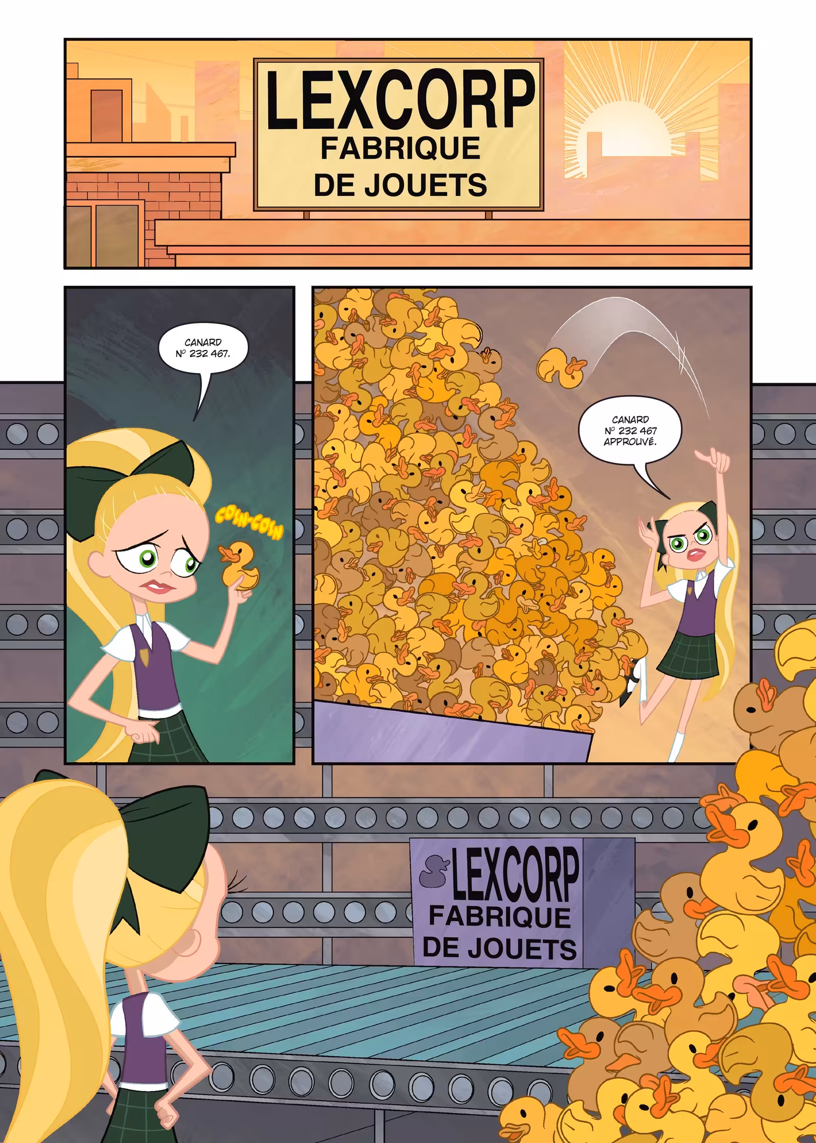 DC Super Hero Girls : Bienvenue à Metropolis High Volume 1 page 50