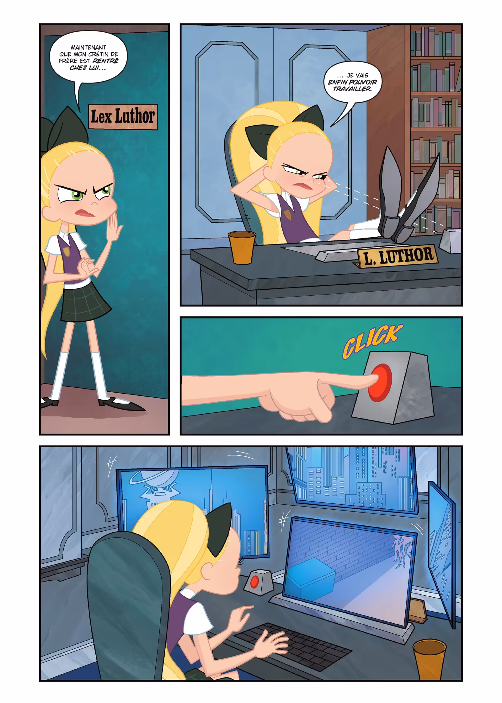 DC Super Hero Girls : Bienvenue à Metropolis High Volume 1 page 51
