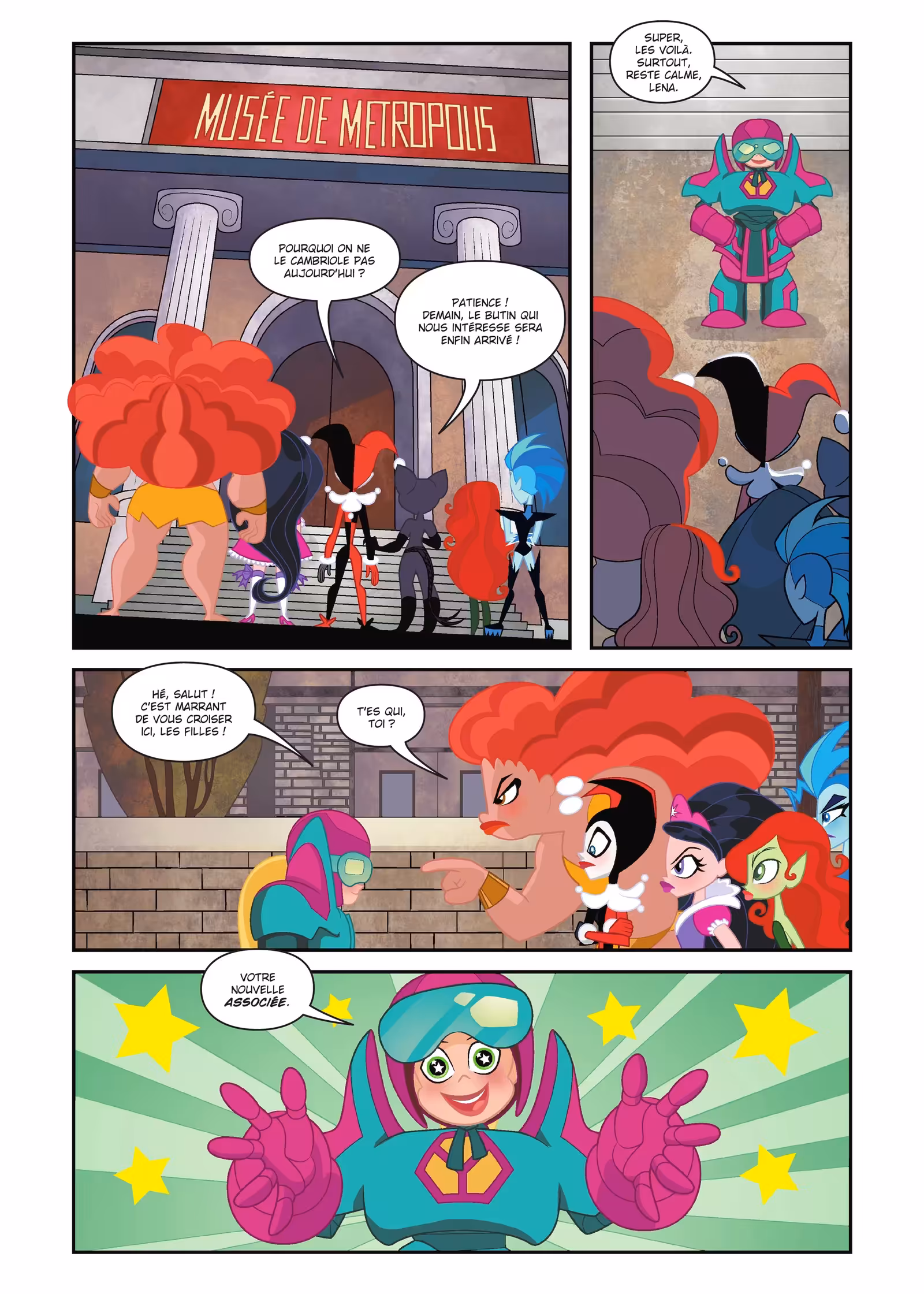 DC Super Hero Girls : Bienvenue à Metropolis High Volume 1 page 55