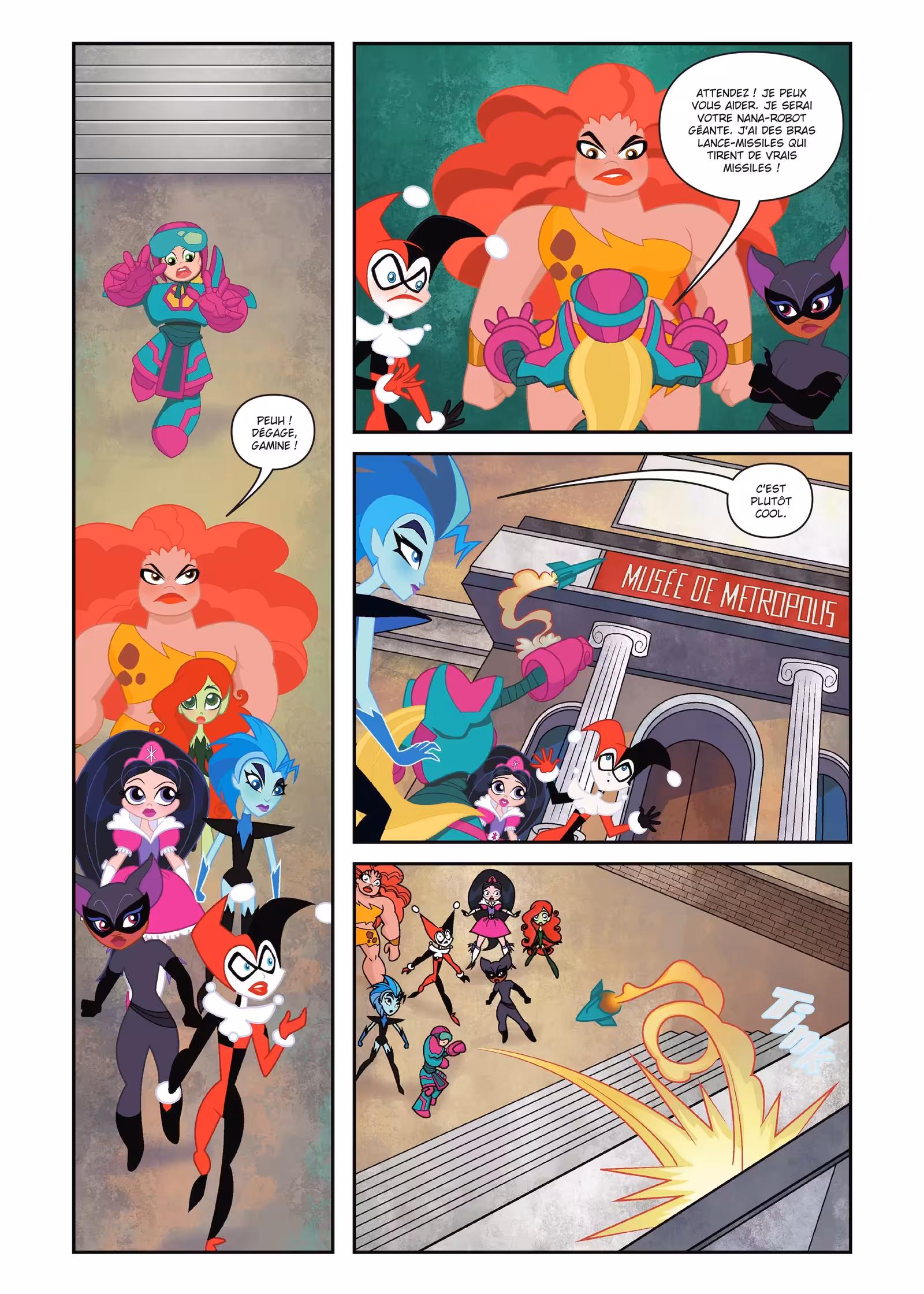 DC Super Hero Girls : Bienvenue à Metropolis High Volume 1 page 56