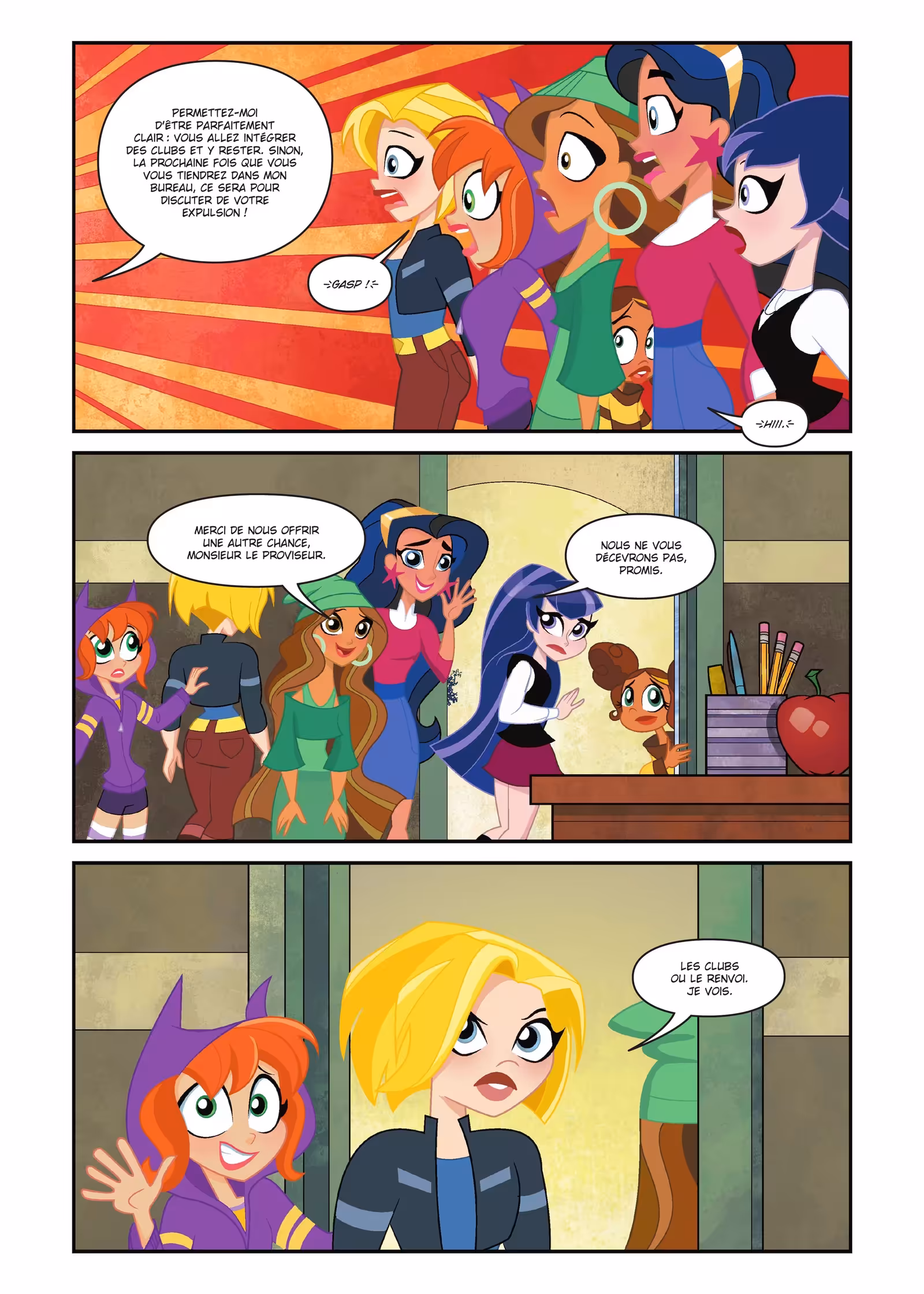 DC Super Hero Girls : Bienvenue à Metropolis High Volume 1 page 60