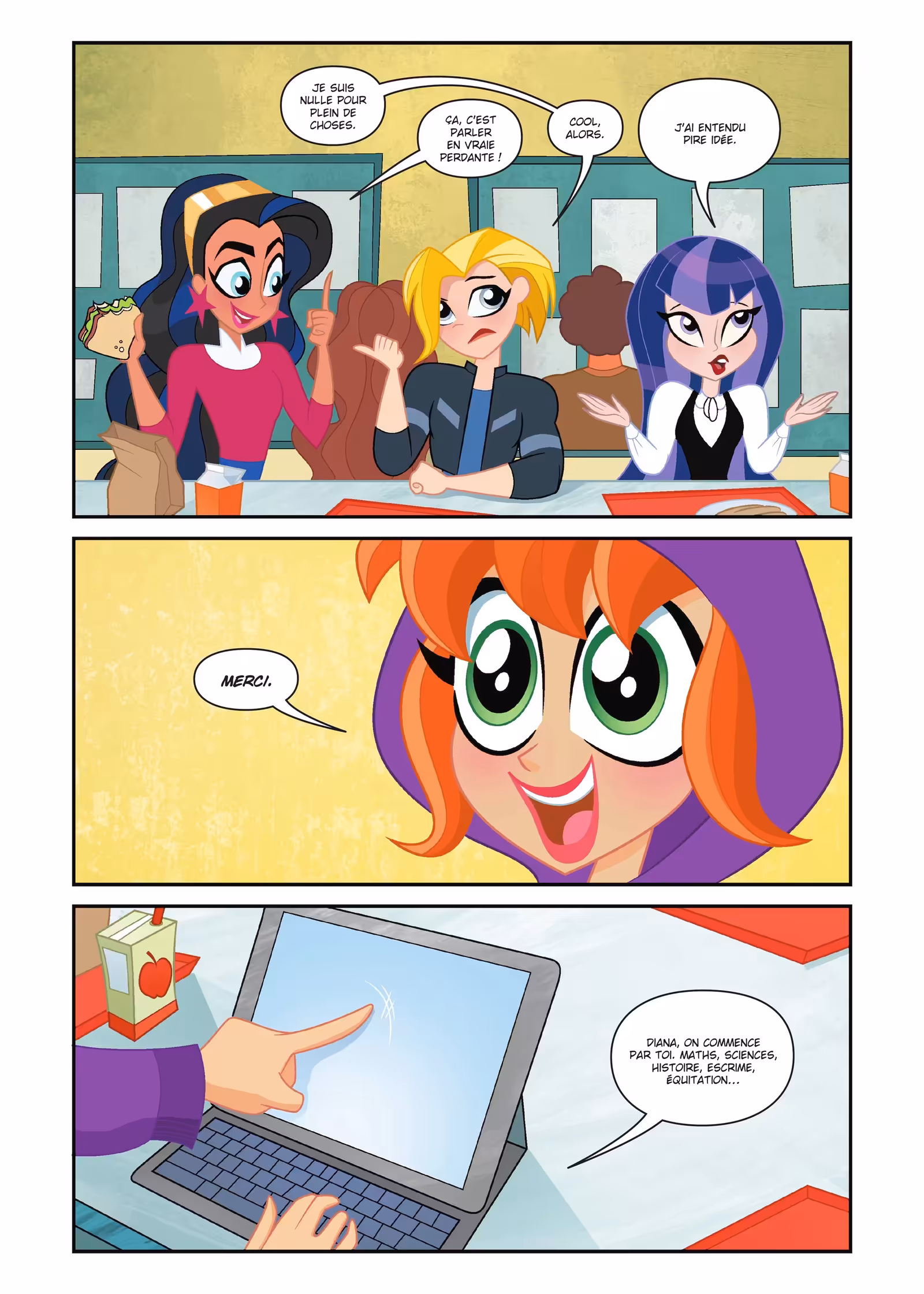 DC Super Hero Girls : Bienvenue à Metropolis High Volume 1 page 62