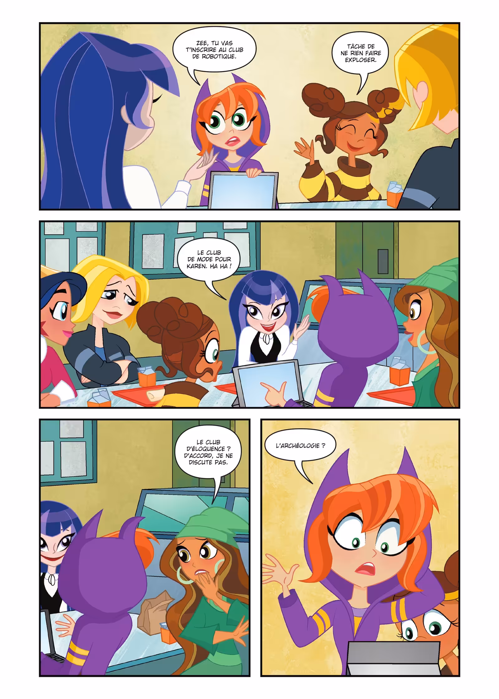 DC Super Hero Girls : Bienvenue à Metropolis High Volume 1 page 64