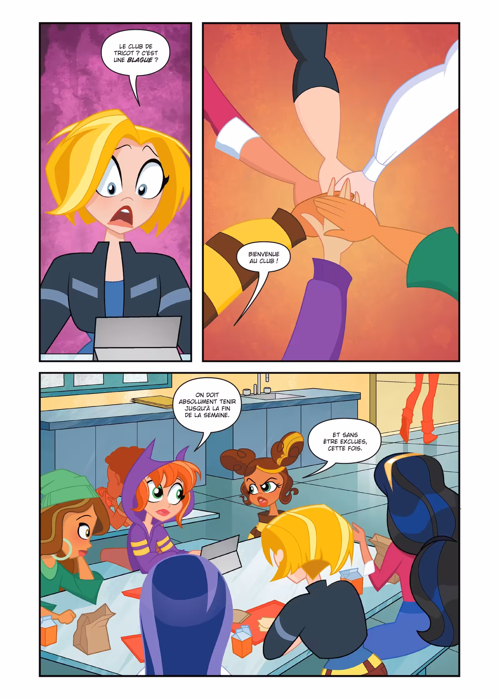 DC Super Hero Girls : Bienvenue à Metropolis High Volume 1 page 65