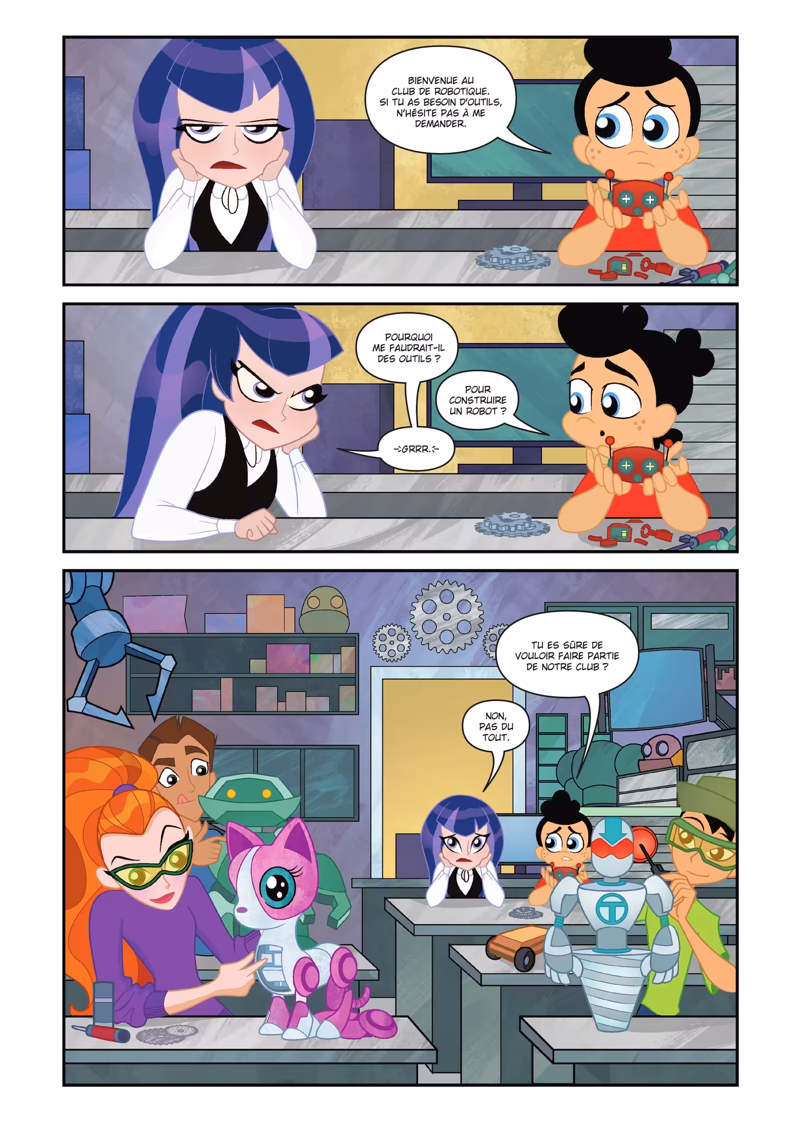 DC Super Hero Girls : Bienvenue à Metropolis High Volume 1 page 67