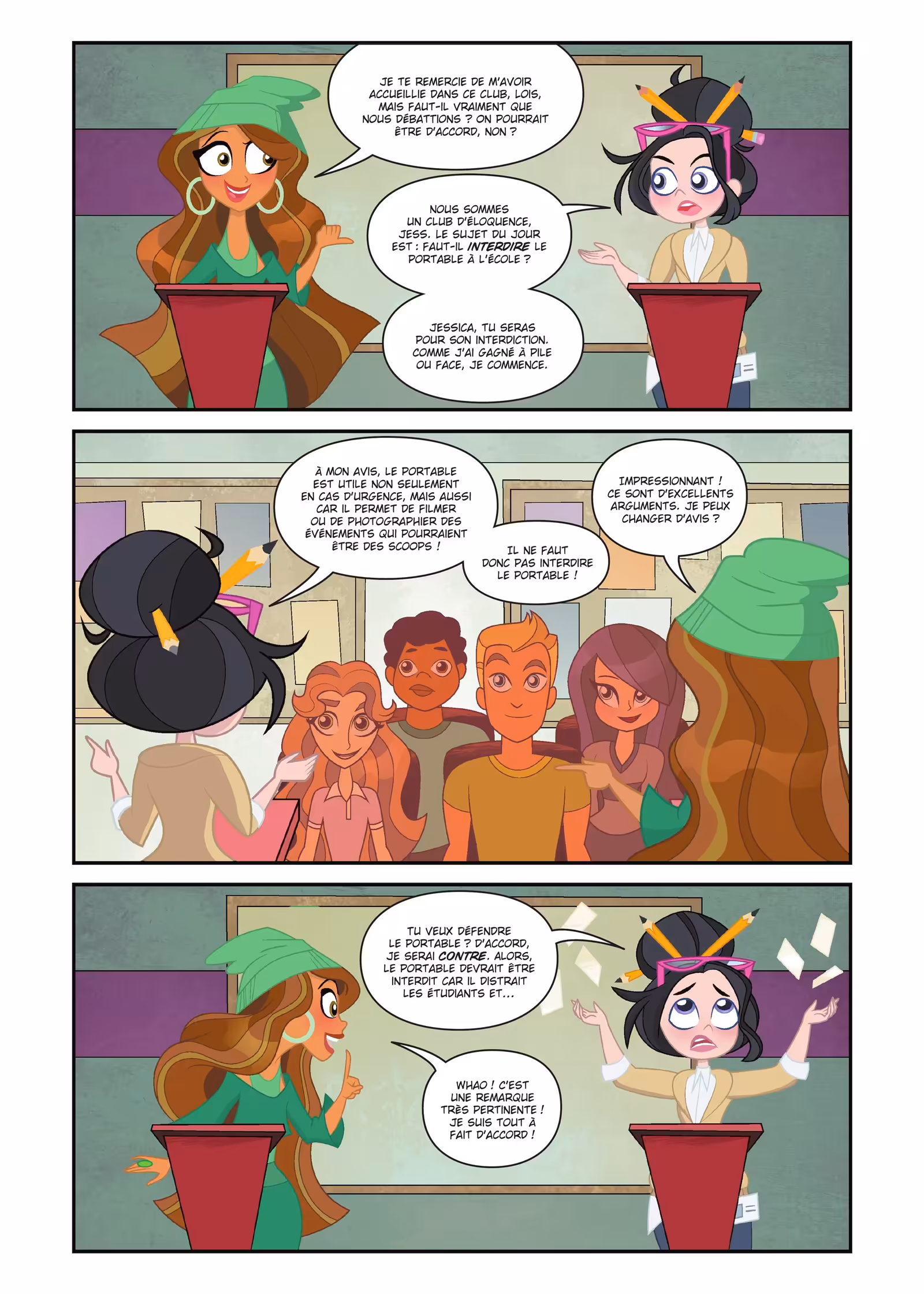 DC Super Hero Girls : Bienvenue à Metropolis High Volume 1 page 70