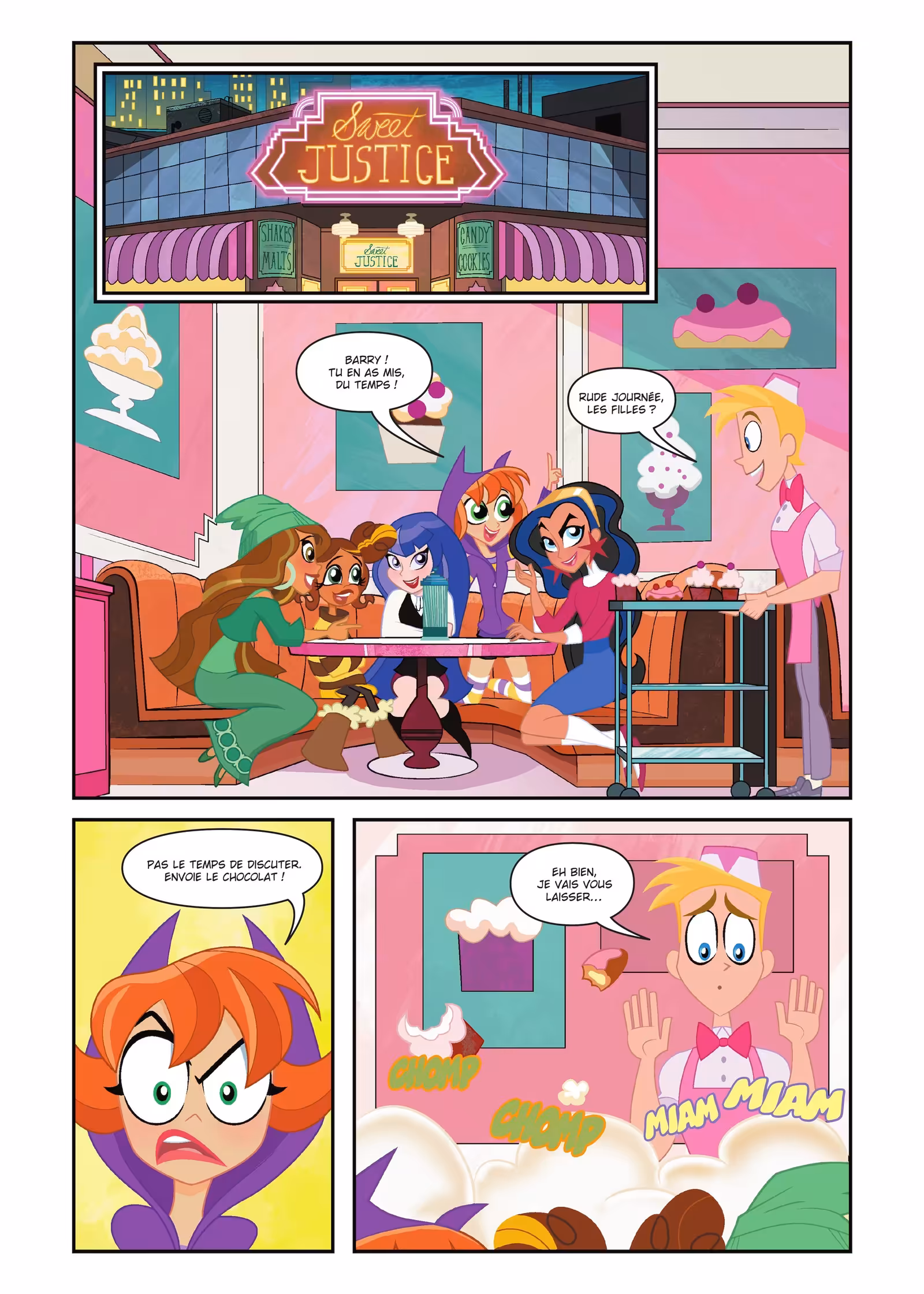 DC Super Hero Girls : Bienvenue à Metropolis High Volume 1 page 77