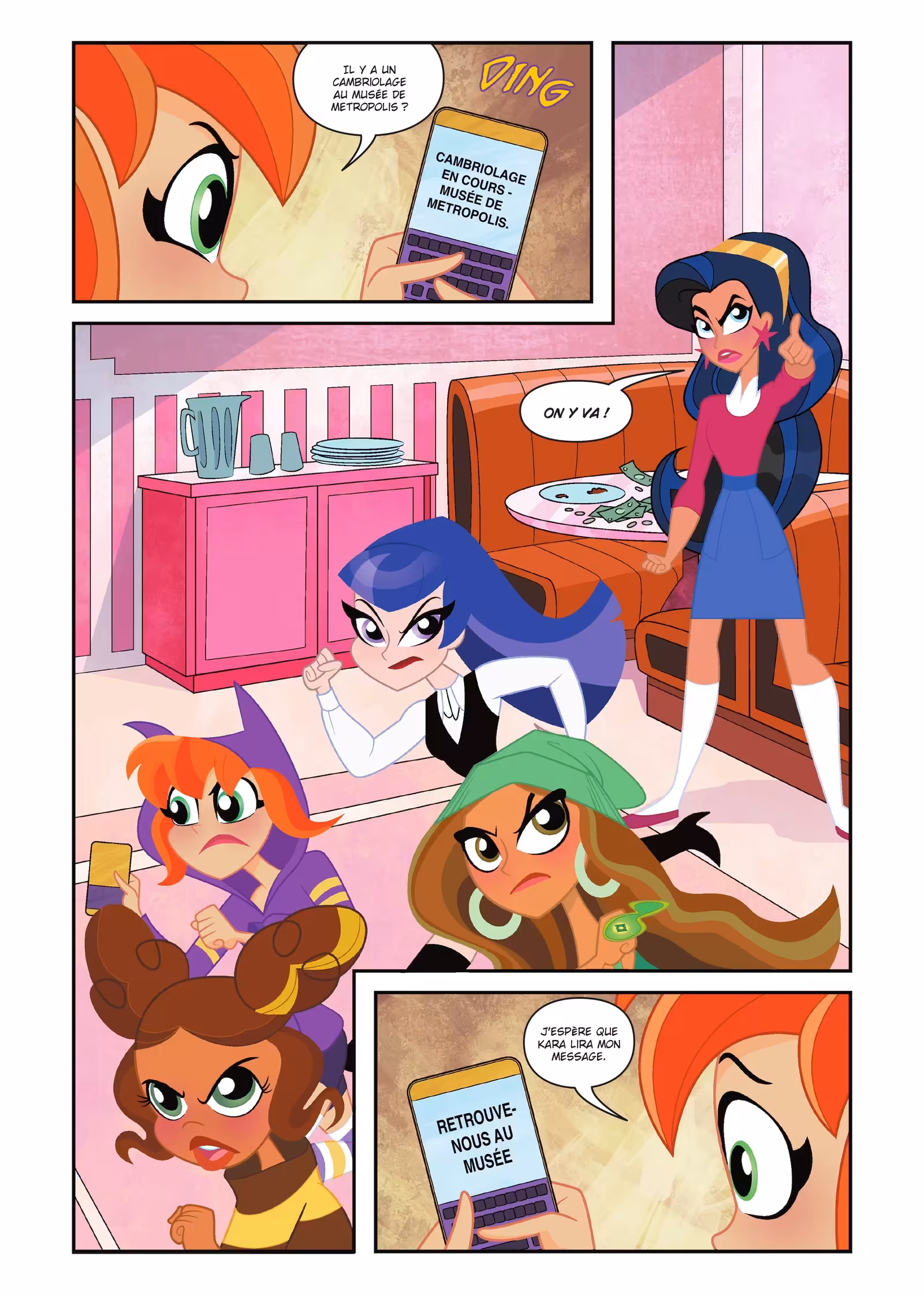 DC Super Hero Girls : Bienvenue à Metropolis High Volume 1 page 93