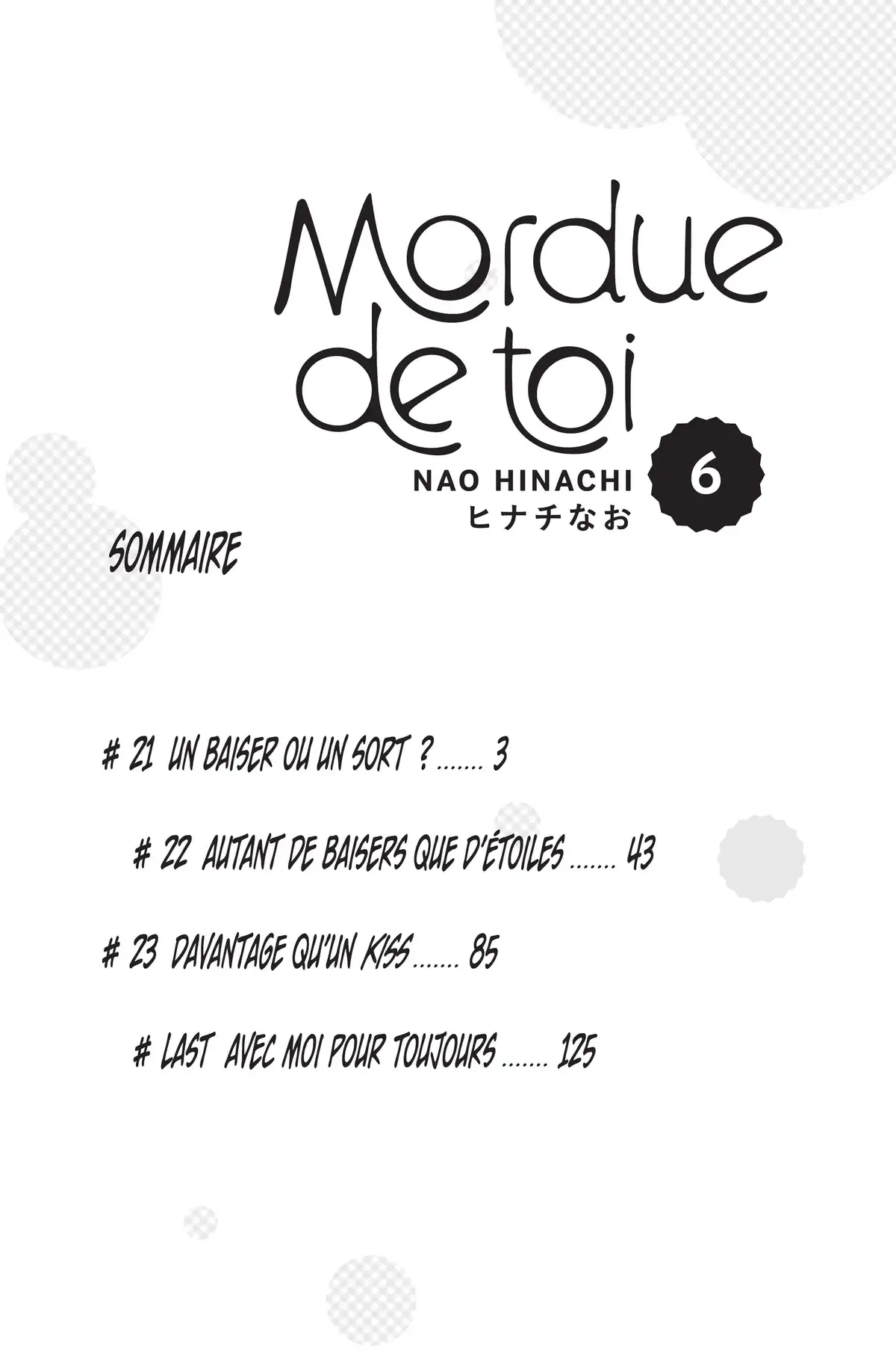 Mordue de toi Volume 6 page 2