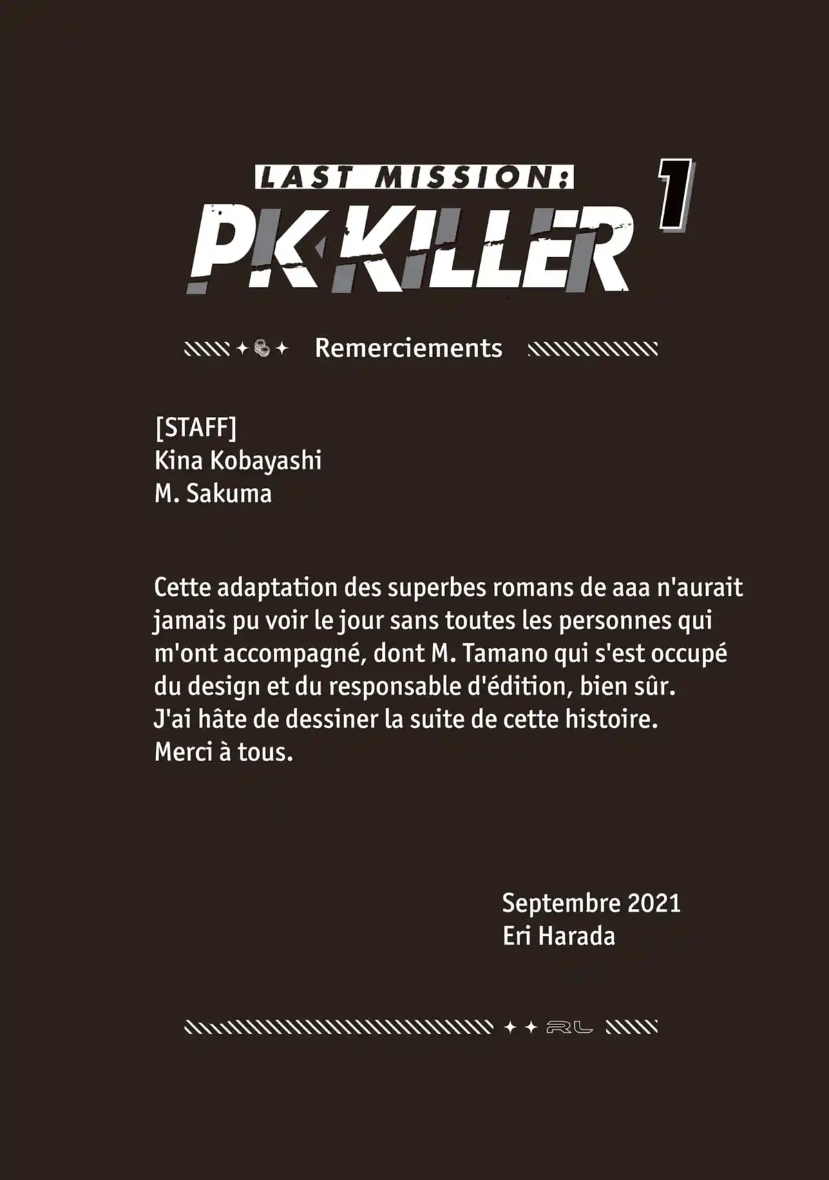 Last Mission – PK Killer Volume 1 page 160