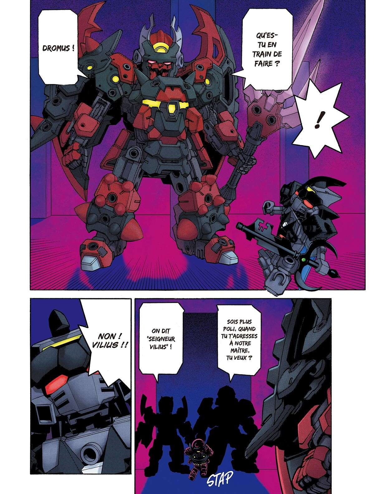 Tenkai Knights – Les Chevaliers Tenkai Volume 4 page 20